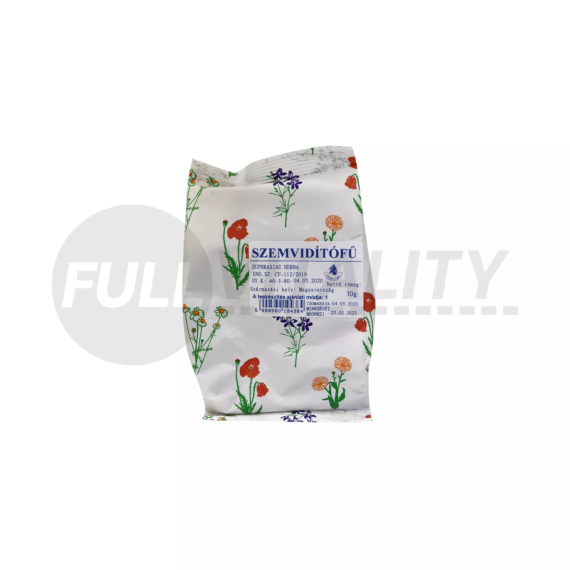 GYÓGYFŰ SZEMVIDÍTÓFŰ 30G