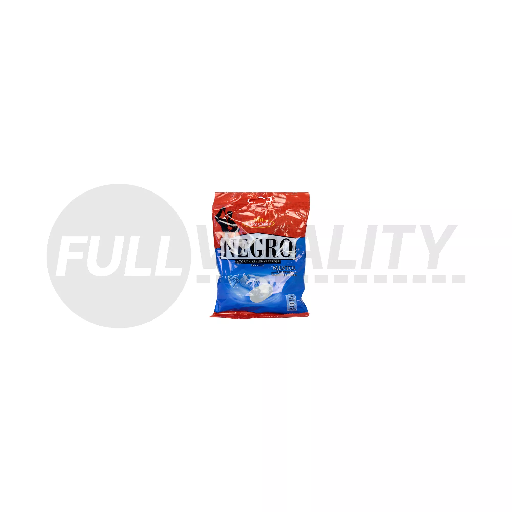 GYŐRI NEGRO CUKOR EREDETI MENTOL 79G