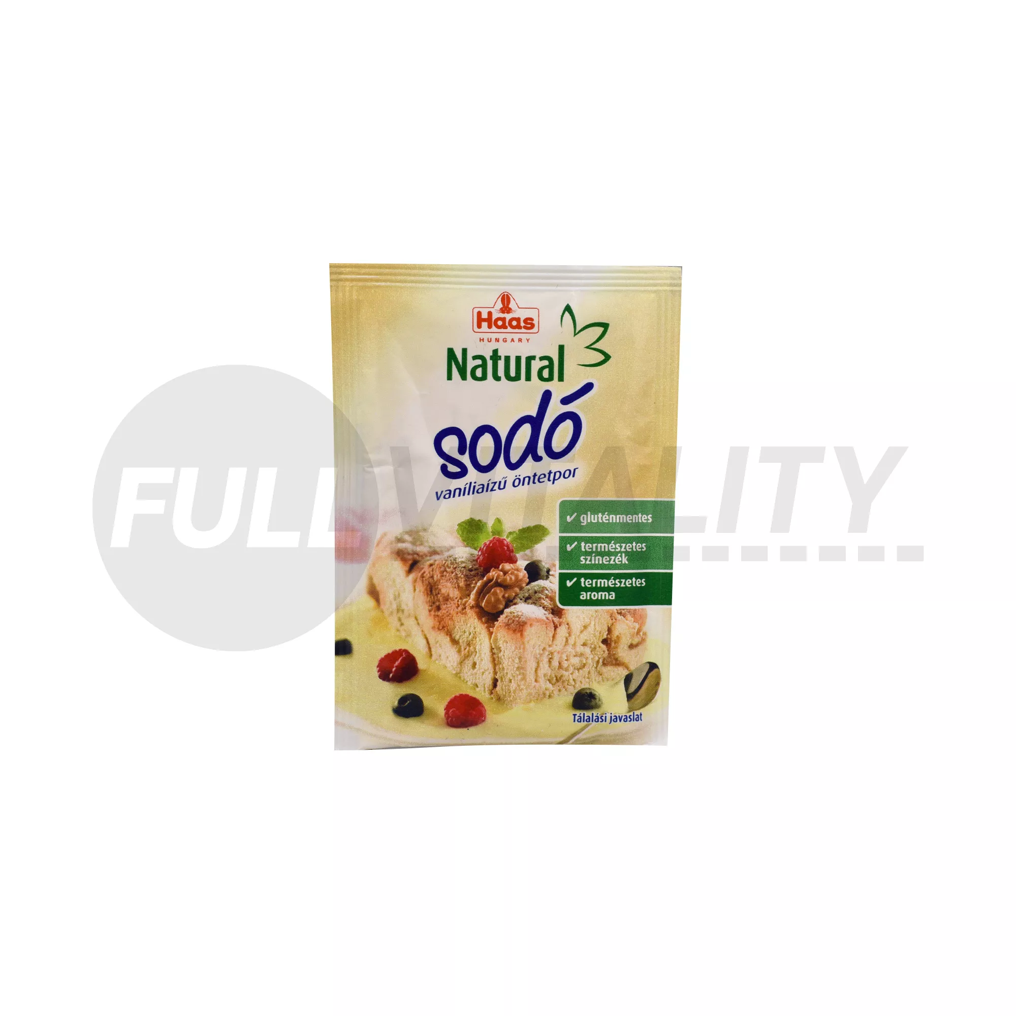 HAAS NATURAL VANÍLIAÍZŰ ÖNTETPOR 15G