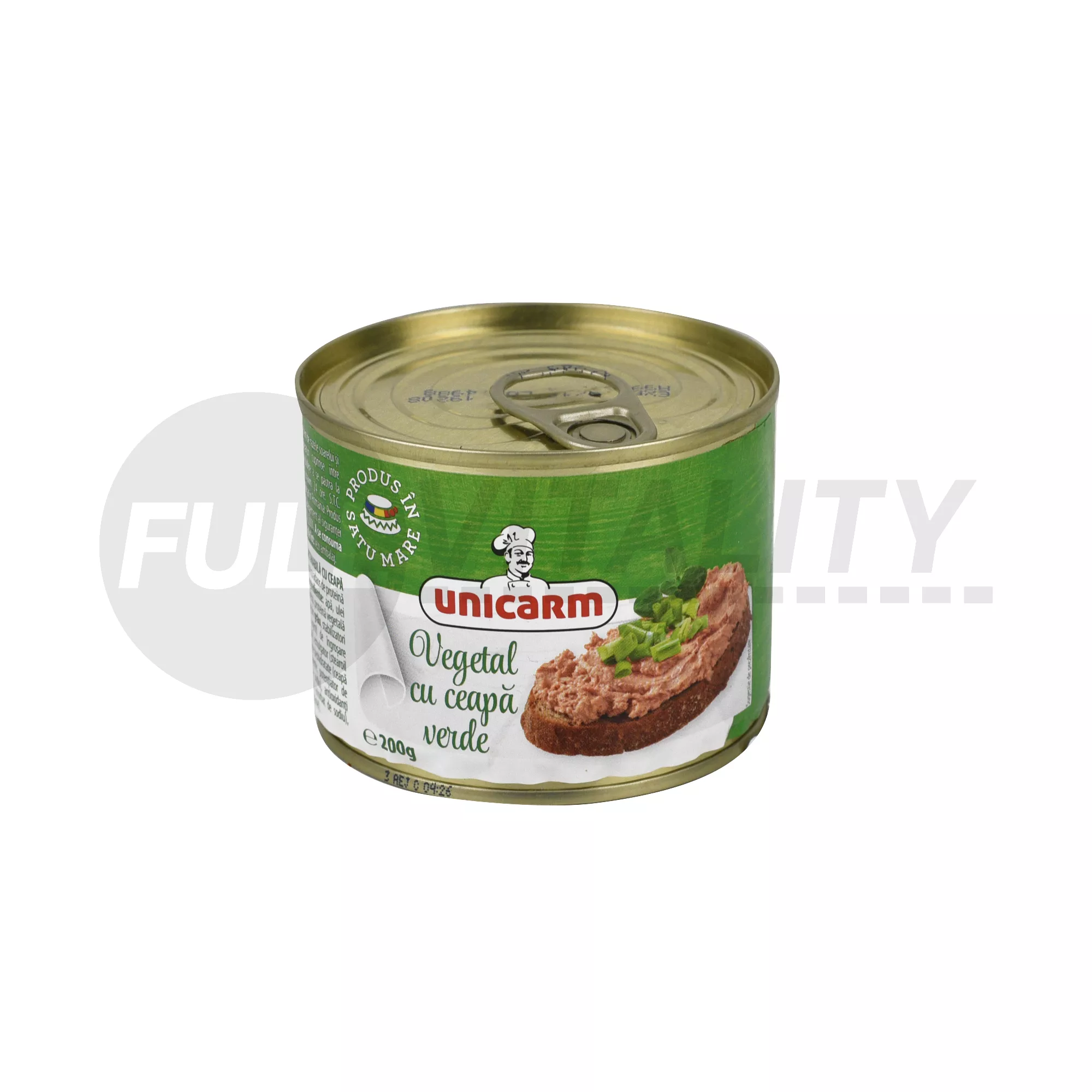 UNICARM NÖVÉNYI PÁSTÉTOM ZÖLDHAGYMÁS 200G