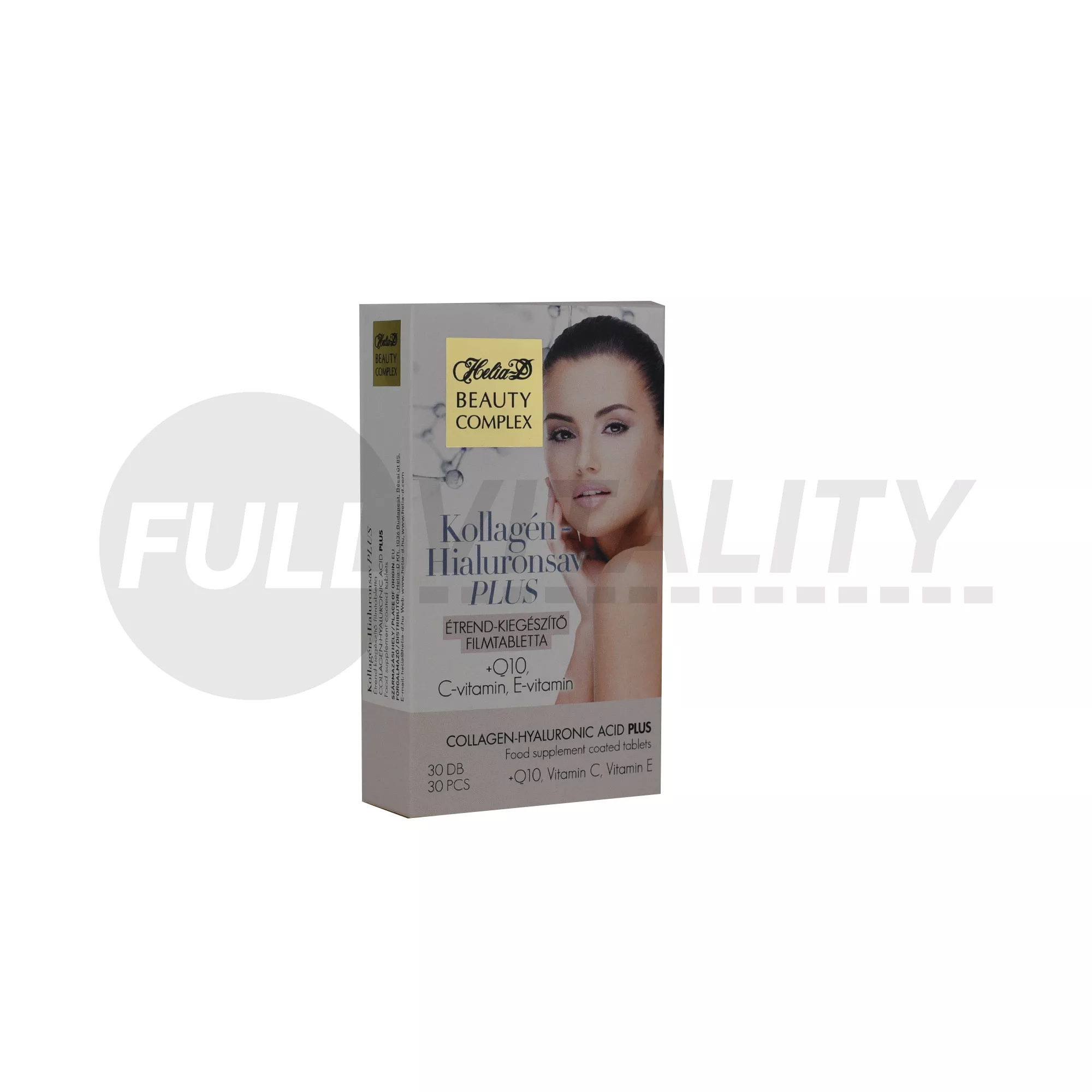 HELIA-D BEAUTY COMPLEX KOLLAGÉN-HIALURONSAV PLUS 30DB FILMTABLETTA