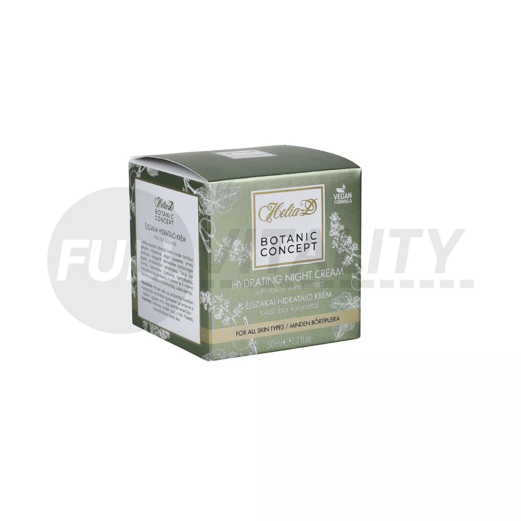 HELIA-D BOTANIC CONCEPT ÉJSZAKAI HIDRATÁLÓ KRÉM 50ML