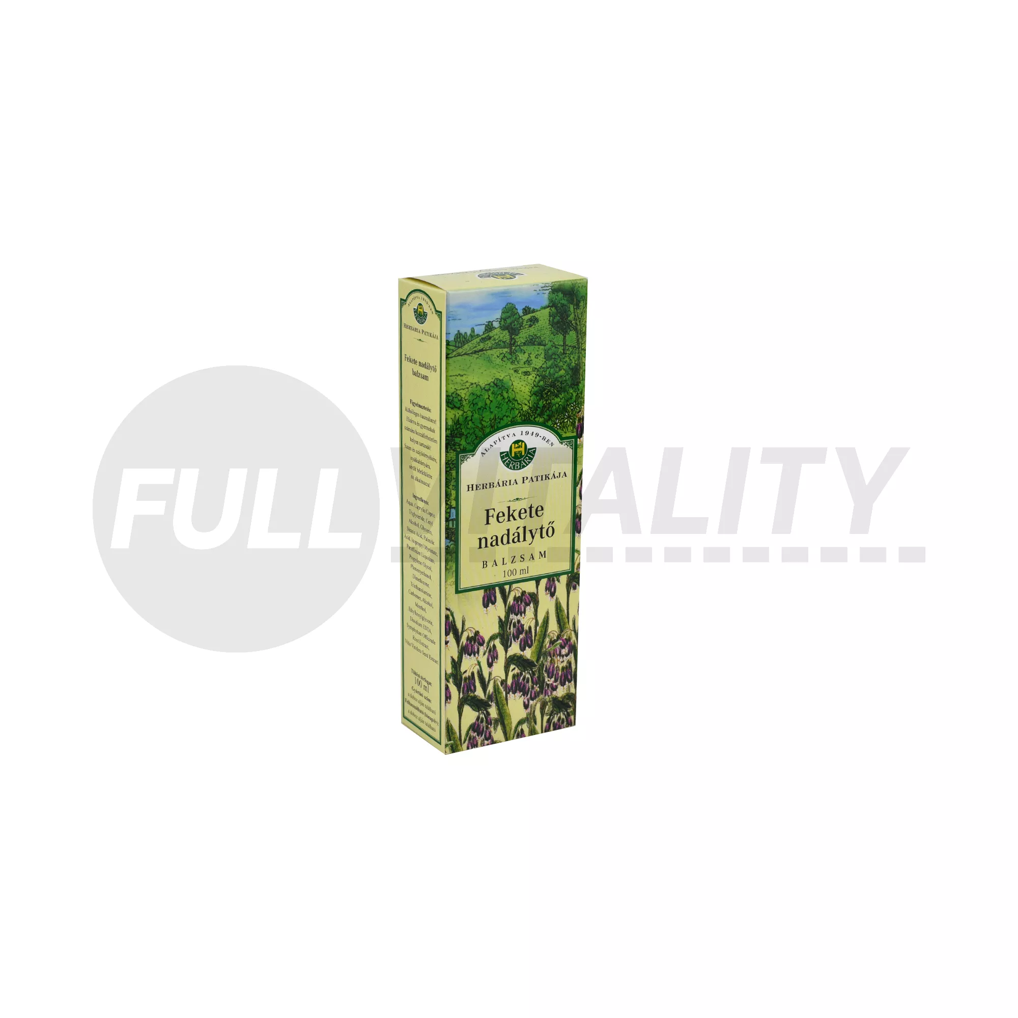 HERBÁRIA FEKETENADÁLYTŐ BALZSAM 100ML