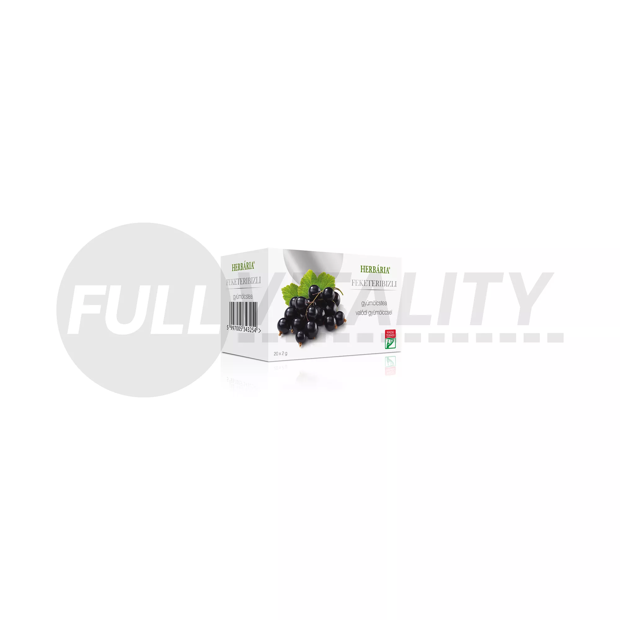 HERBÁRIA GYÜMÖLCSTEA FEKETERIBIZLI ÍZŰ FILTERES 40G