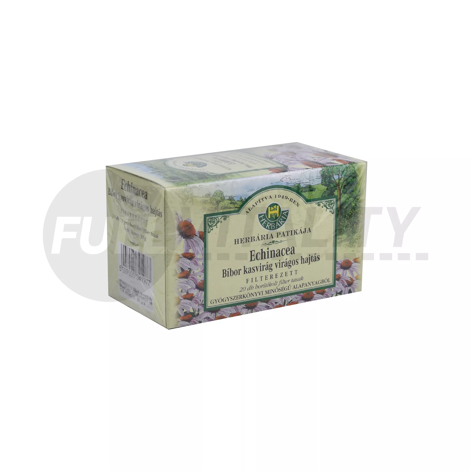 HERBÁRIA TEA BÍBOR KASVIRÁG HAJTÁSVÉG FILTERES 20DB