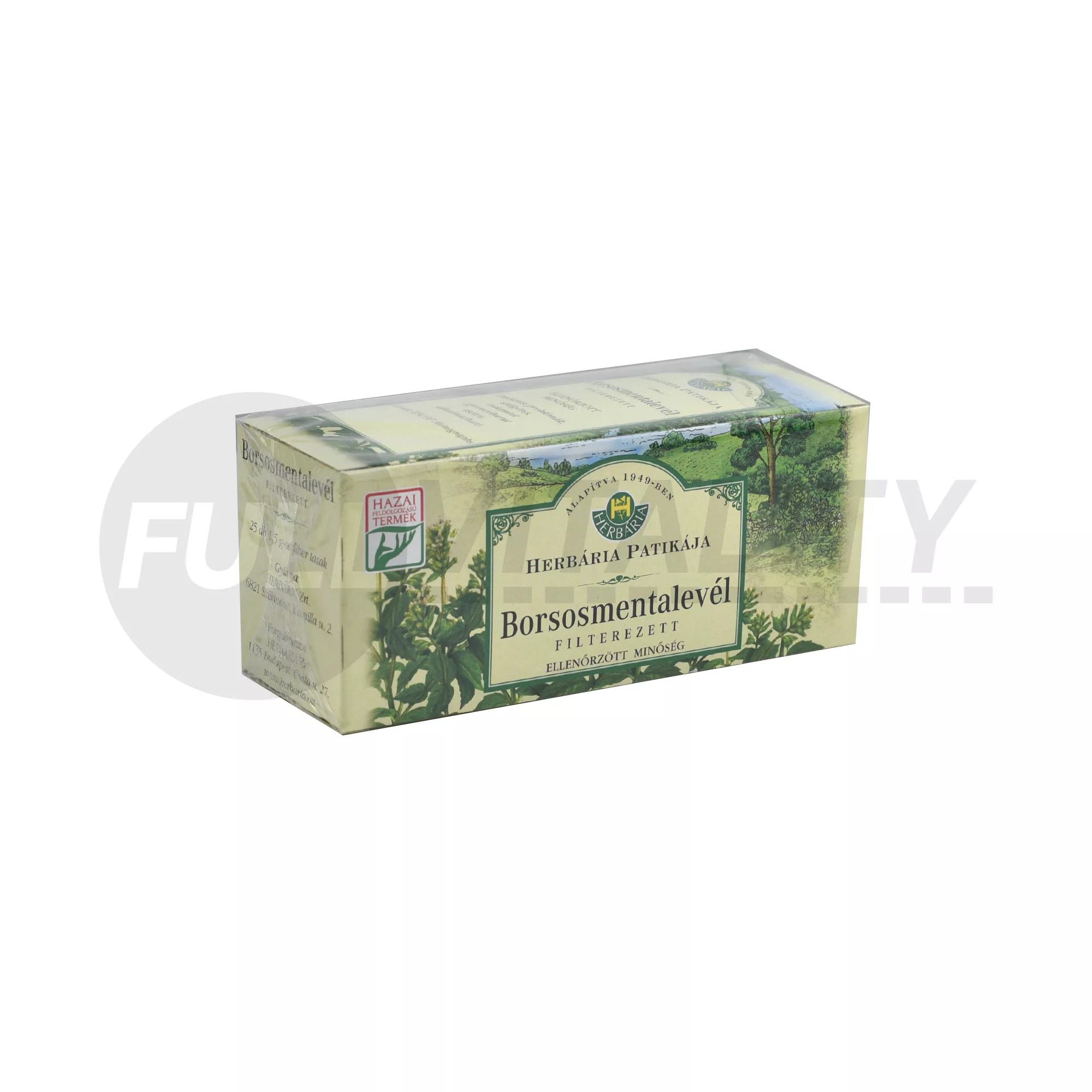 HERBÁRIA TEA BORSOSMENTA LEVÉL FILTERES 25DB