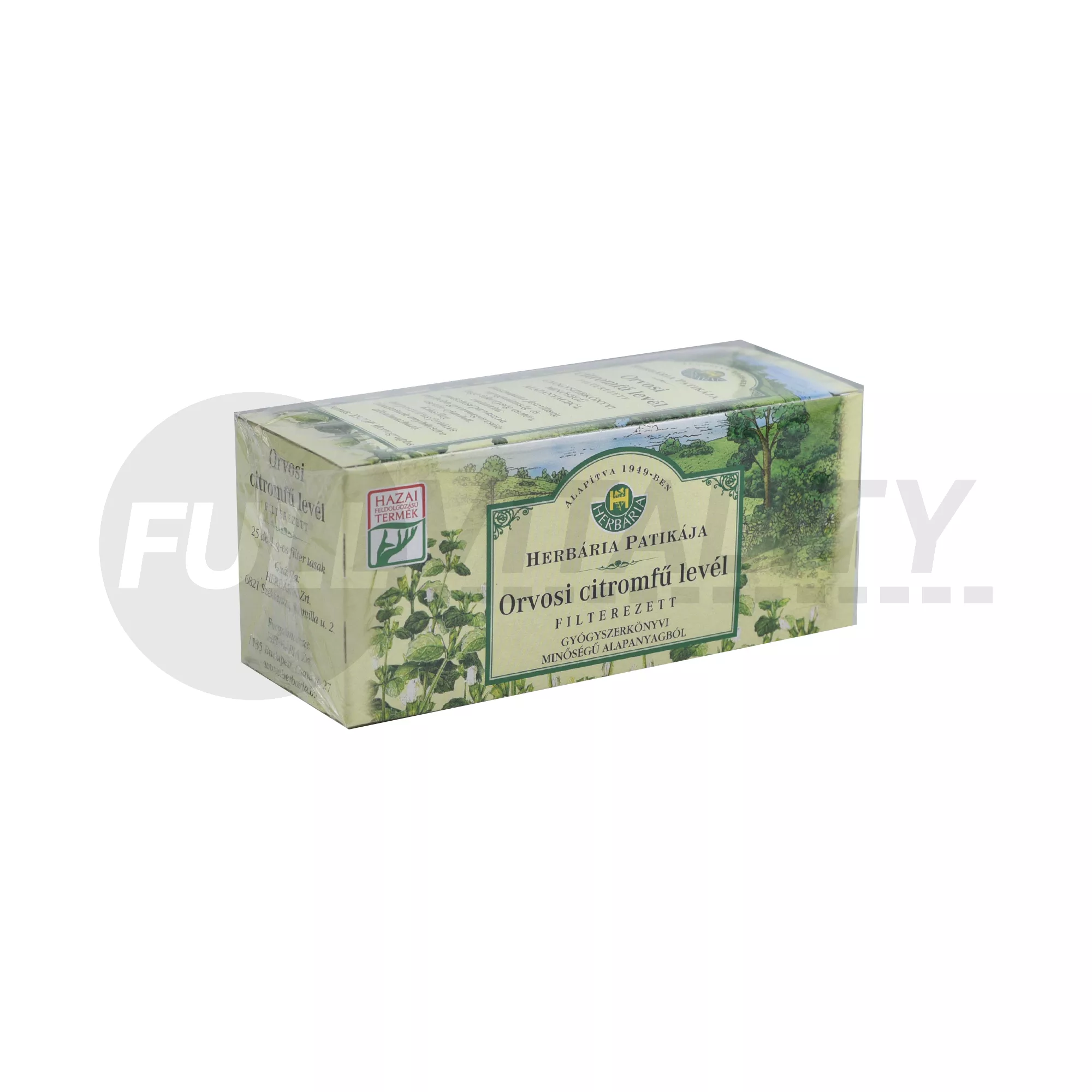 HERBÁRIA TEA CITROMFŰ LEVÉL FILTERES 25DB