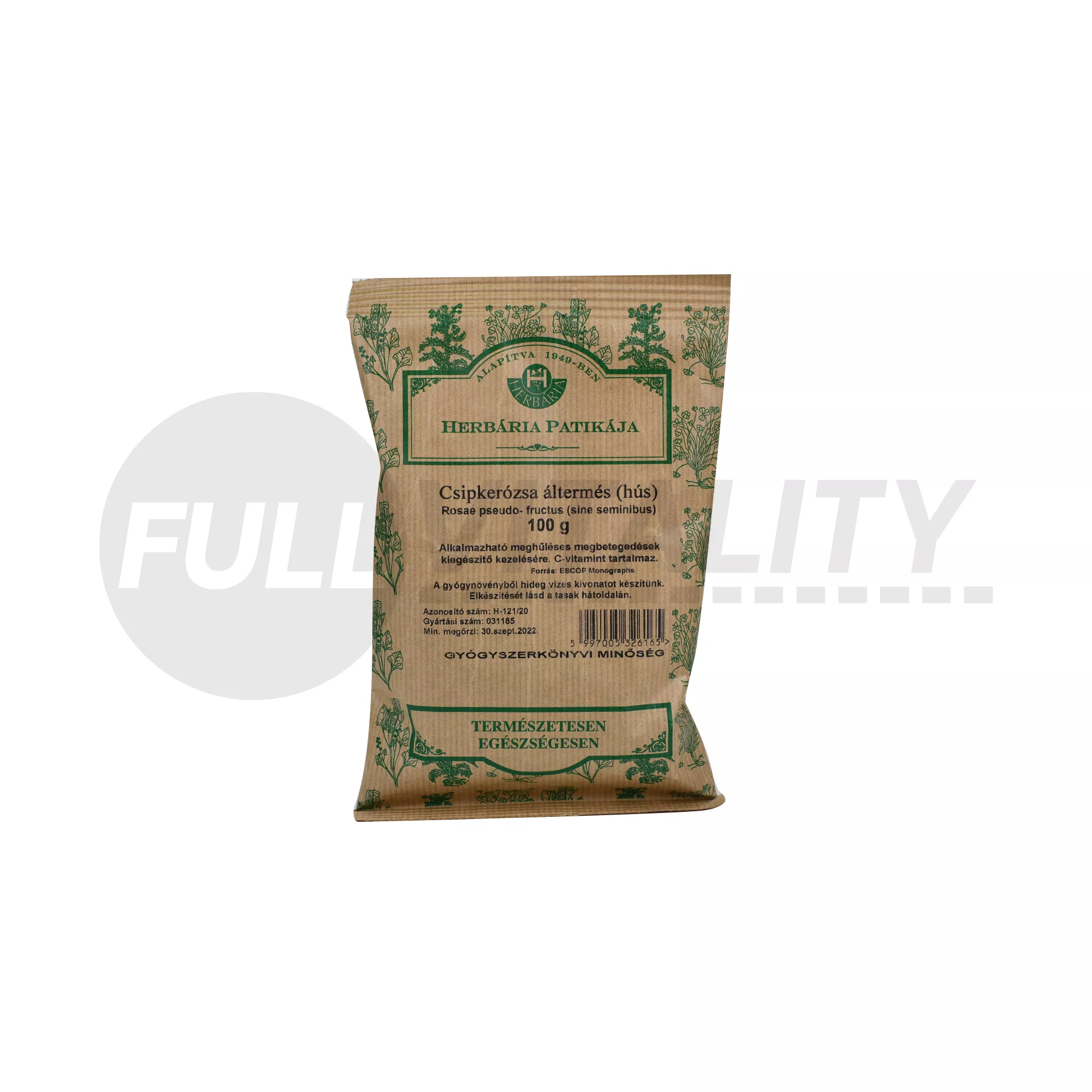 HERBÁRIA TEA CSIPKEBOGYÓ HÚS SZÁLAS 100G