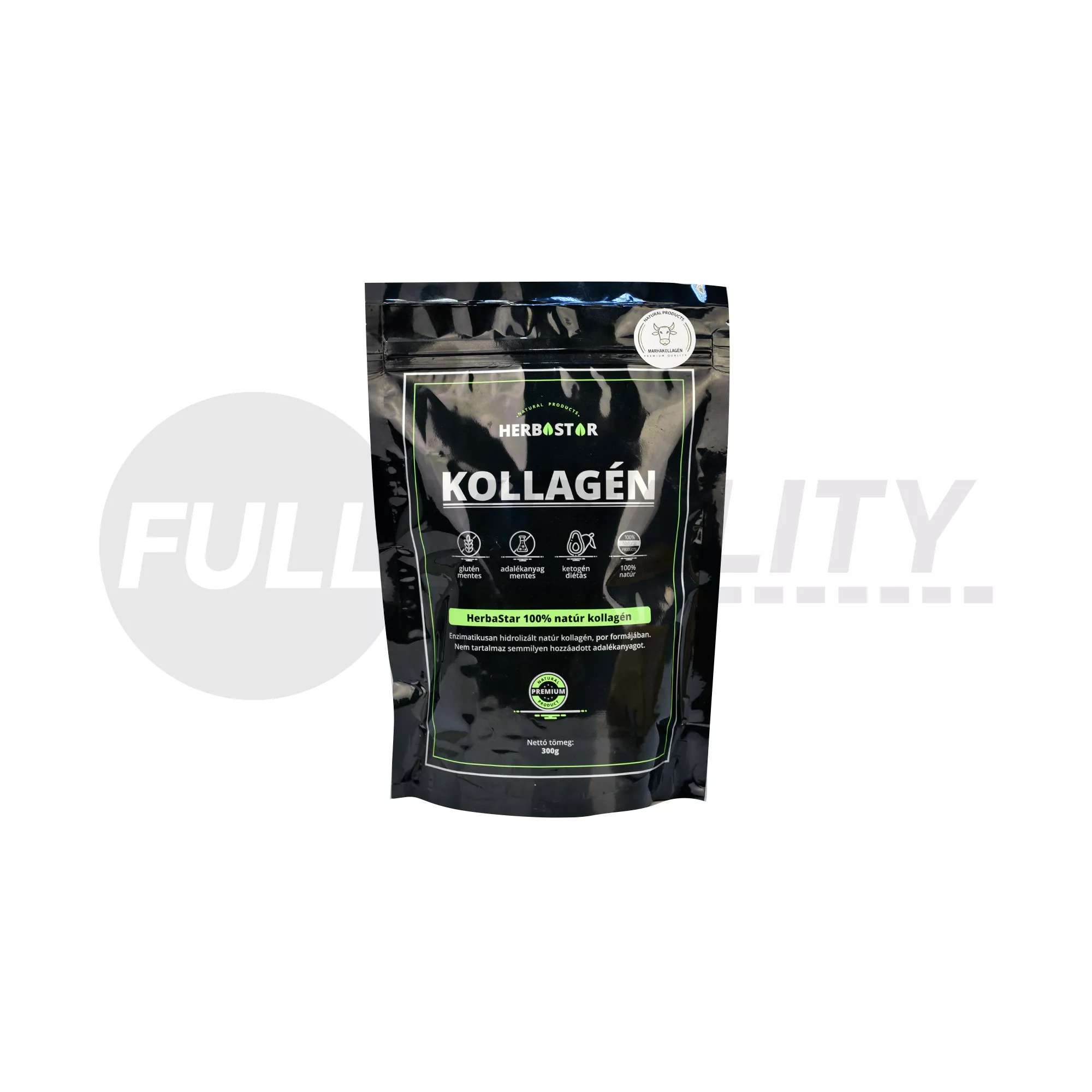 HERBASTAR 100% NATÚR MARHA KOLLAGÉN POR 300G