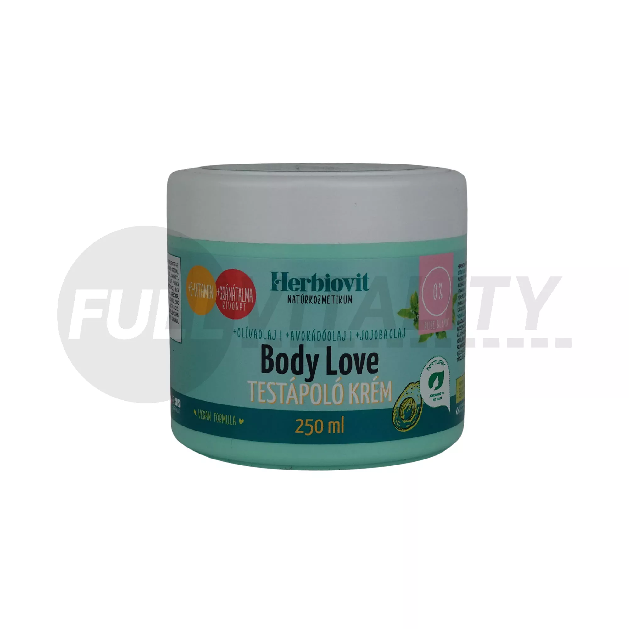 HERBIOVIT BODY LOVE TESTÁPOLÓ KRÉM 250ML