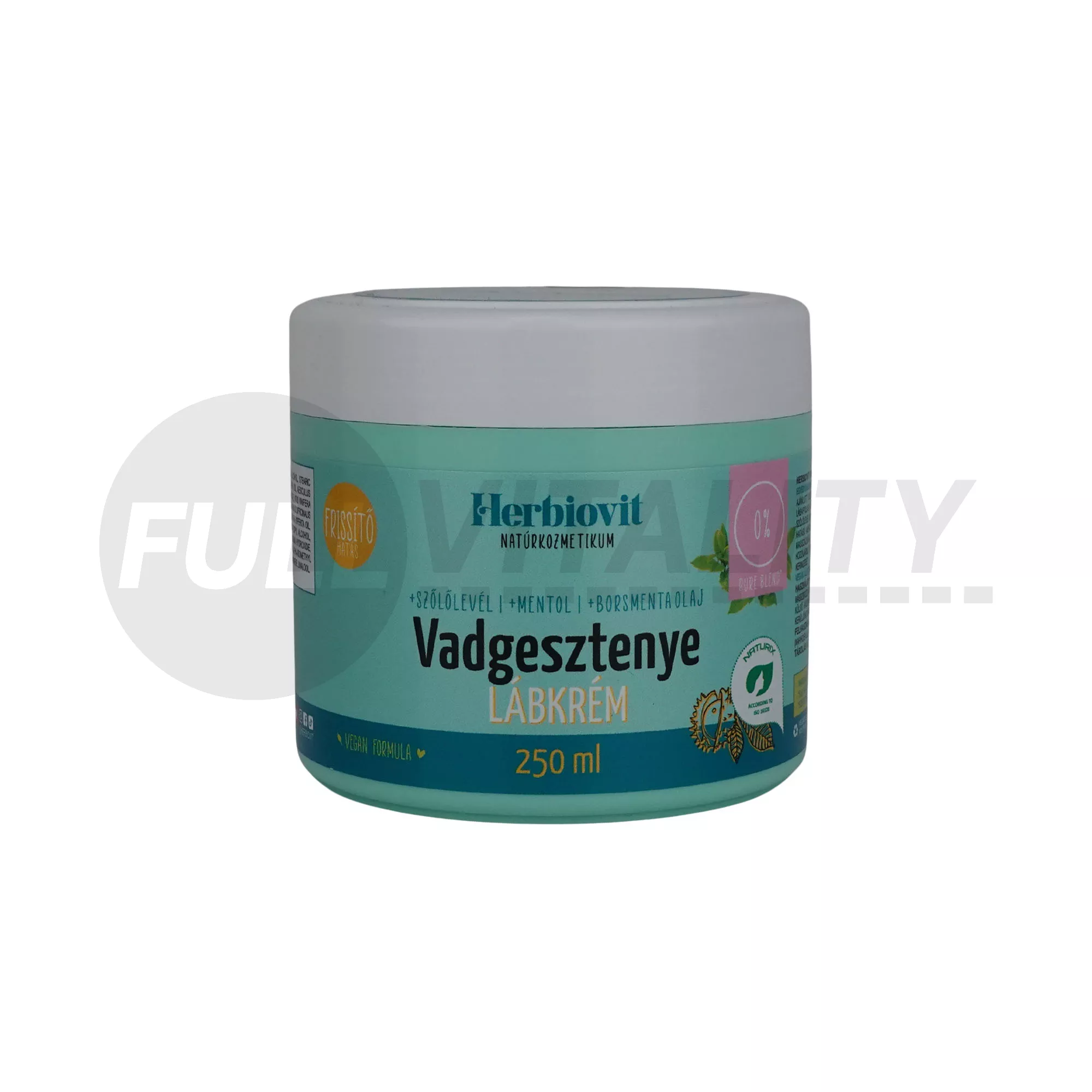 HERBIOVIT VADGESZTENYE LÁBKRÉM 250ML