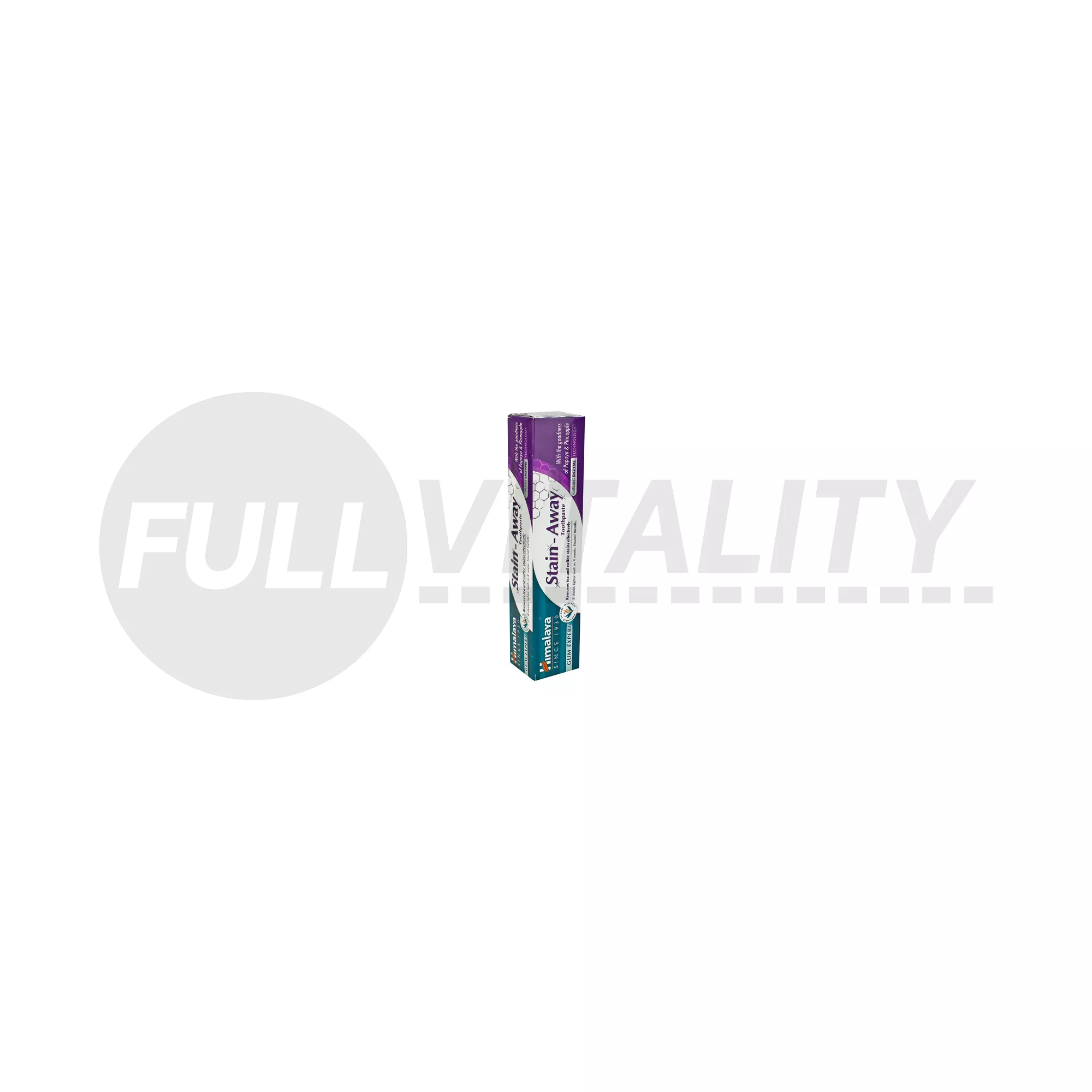 HIMALAYA STAIN-AWAY GYÓGYNÖVÉNYES FOLTELTÁVOLÍTÓ FEHÉRÍTŐ FOGKRÉM 75ML