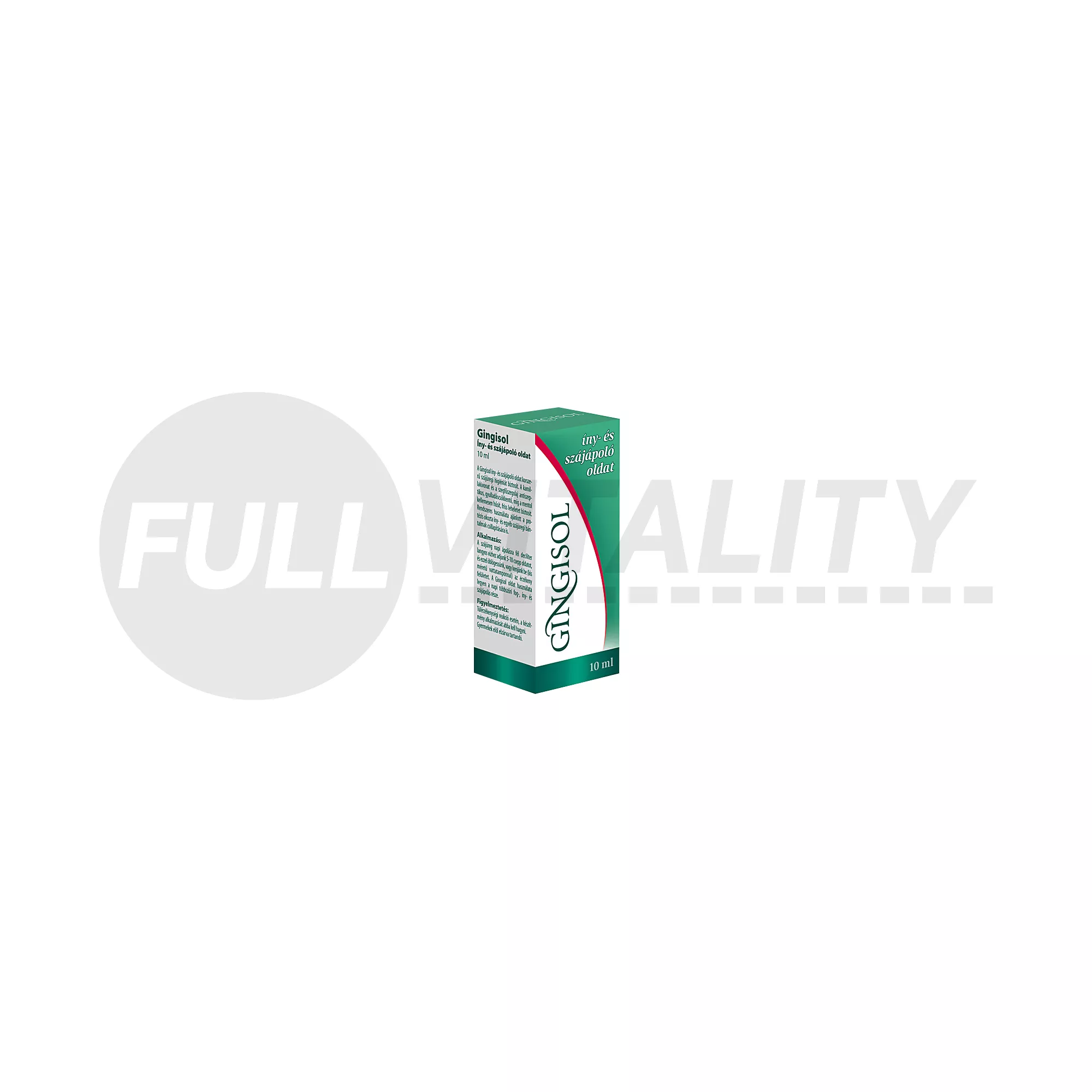 INTERHERB GINGISOL FOGÍNY- ÉS SZÁJÁPOLÓ OLDAT 10ML