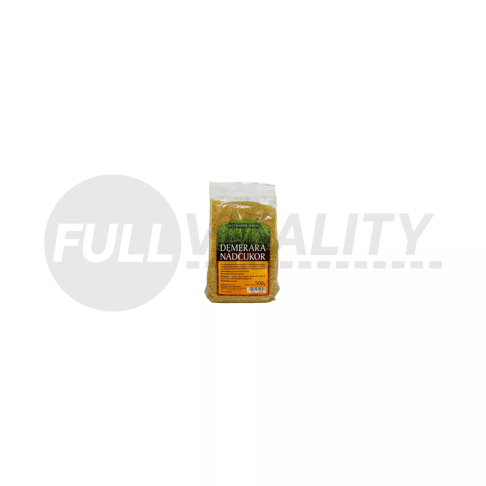 INTERHERB GURMAN DEMERARA NÁDCUKOR 500G