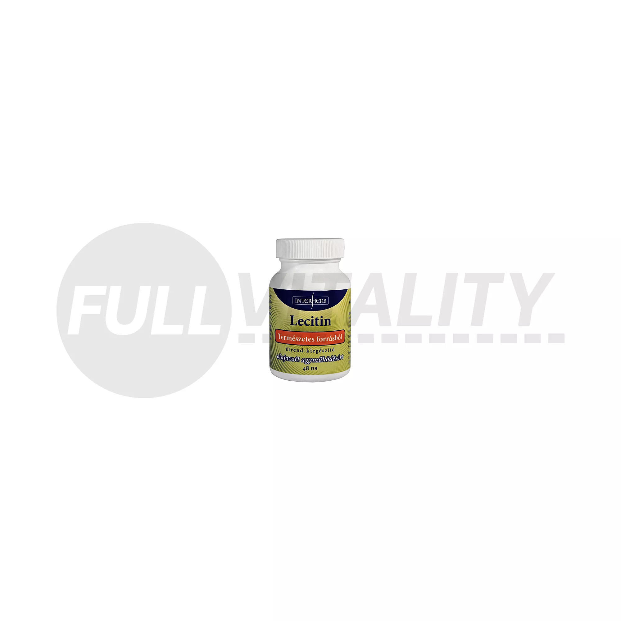 INTERHERB LECITIN LÁGYZSELATIN KAPSZULA 48DB