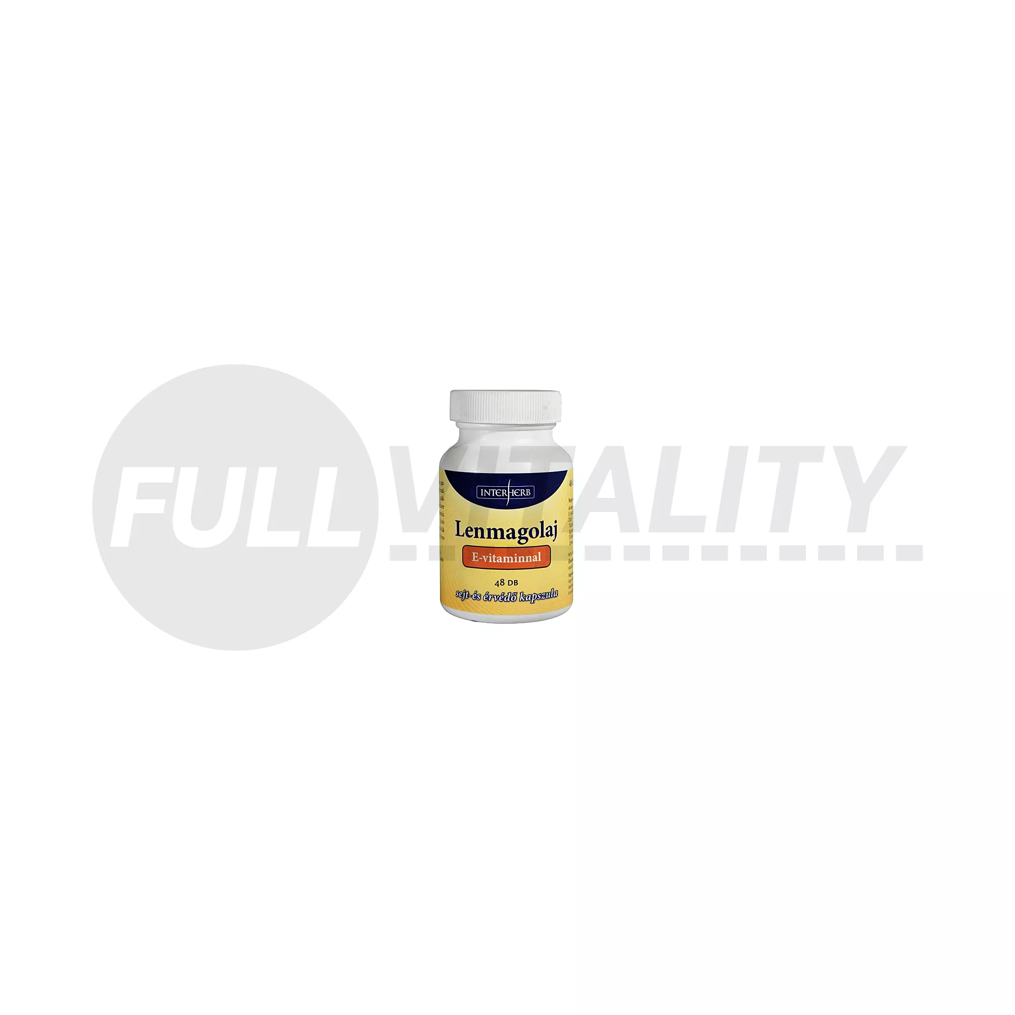 INTERHERB LENMAGOLAJ 1000MG KAPSZULA 48DB