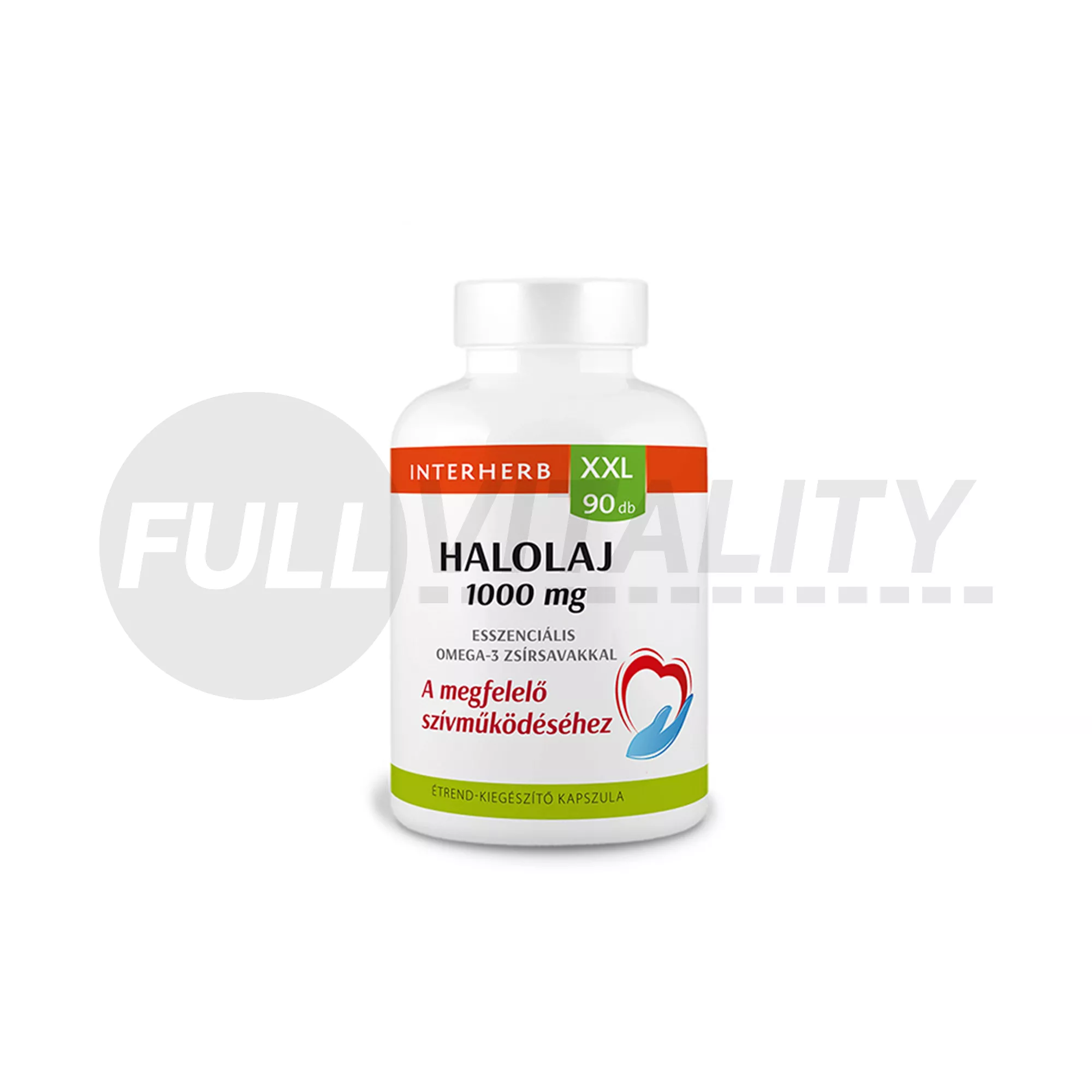 INTERHERB XXL HALOLAJ 1000 MG KAPSZULA  90DB