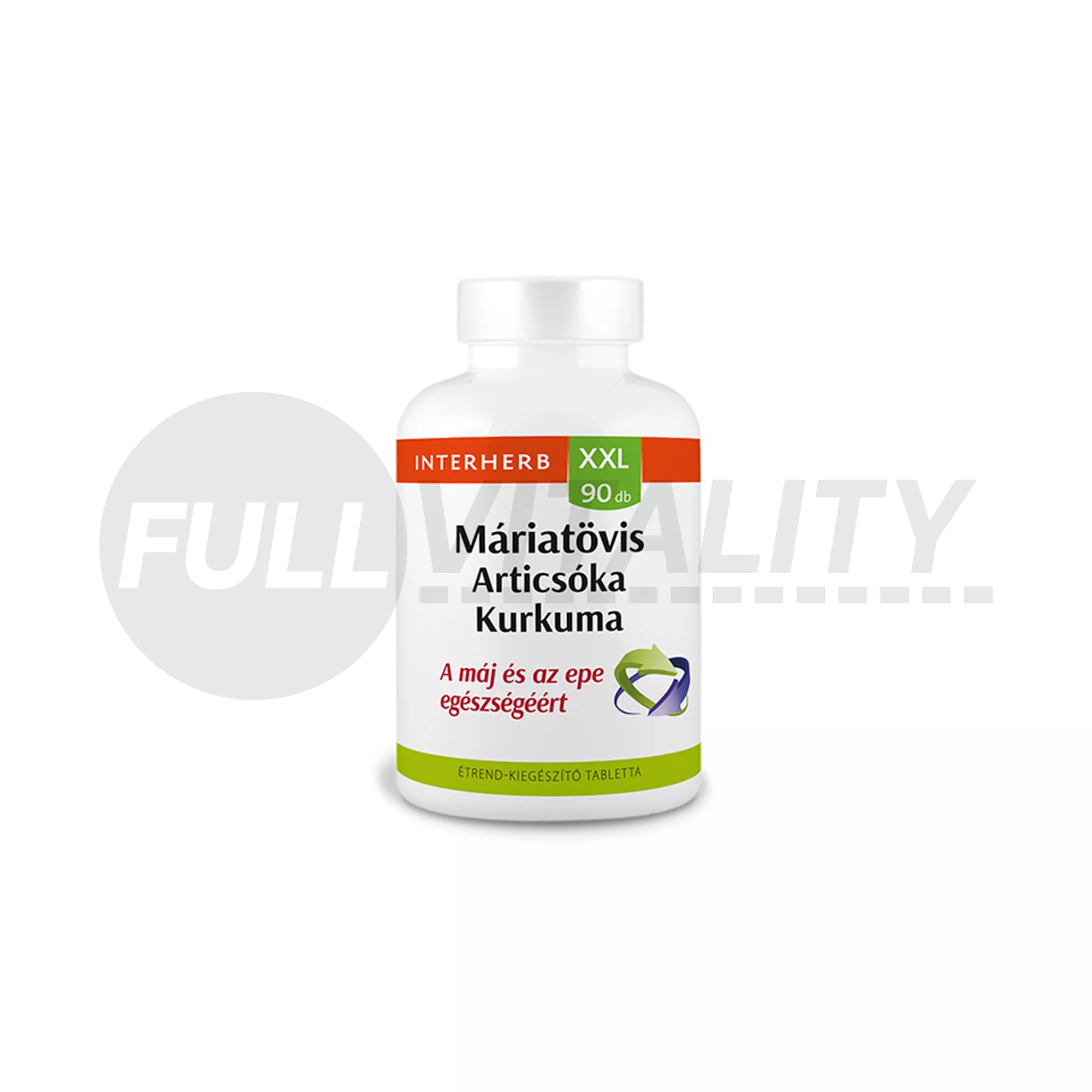 INTERHERB XXL MÁRIATÖVIS-ARTICSÓKA+ KURKUMA TABLETTA 90DB