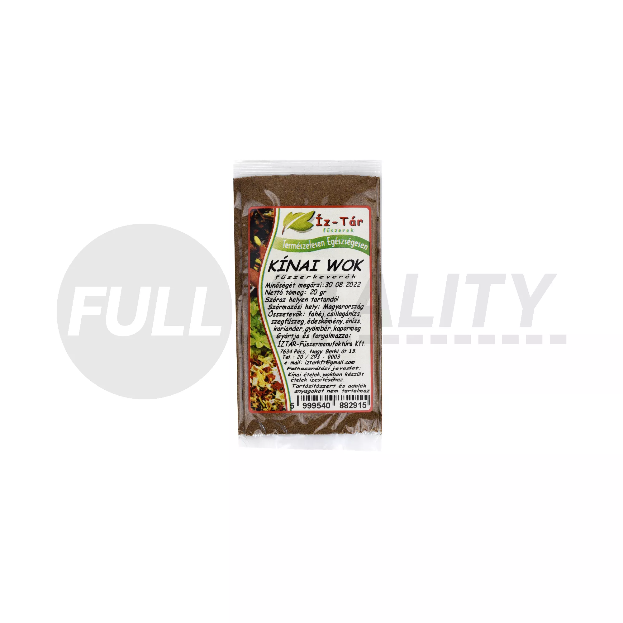 ÍZ-TÁR FŰSZEREK KÍNAI WOK 20G