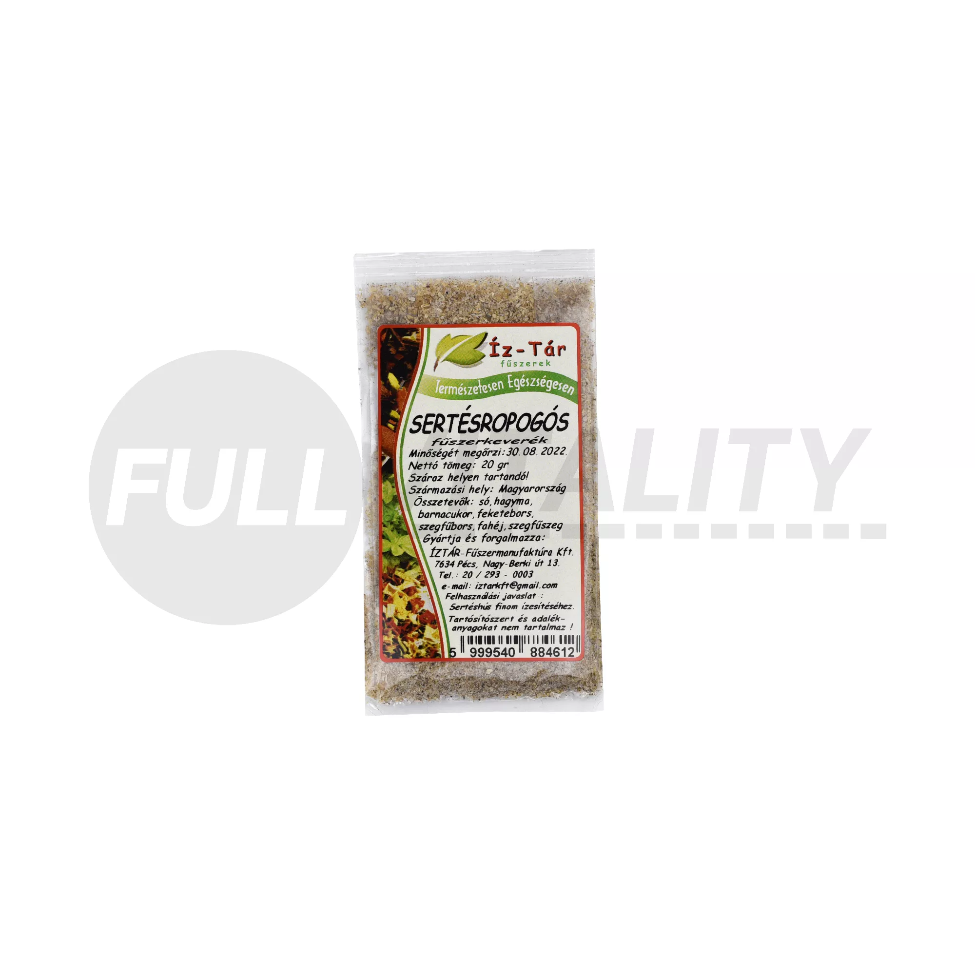 ÍZ-TÁR FŰSZEREK SERTÉSROPOGÓS 20G