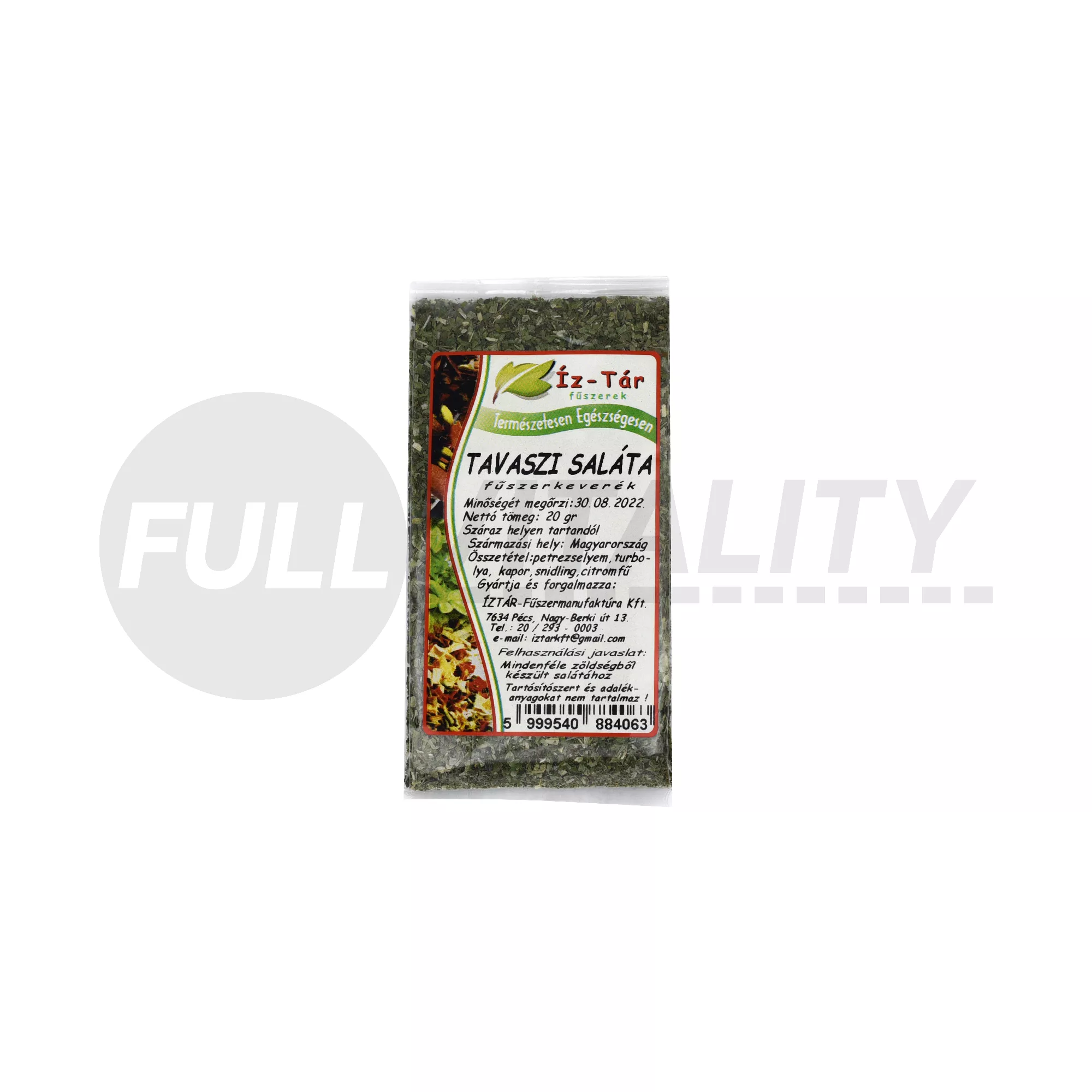 ÍZ-TÁR FŰSZEREK TAVASZI SALÁTA 20G