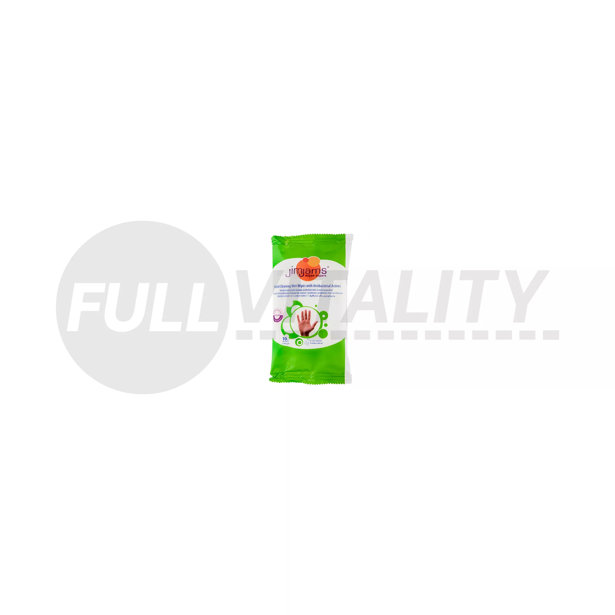 JIMJAMS MINI NEDVES KÉZTISZTÍTÓ 10DB