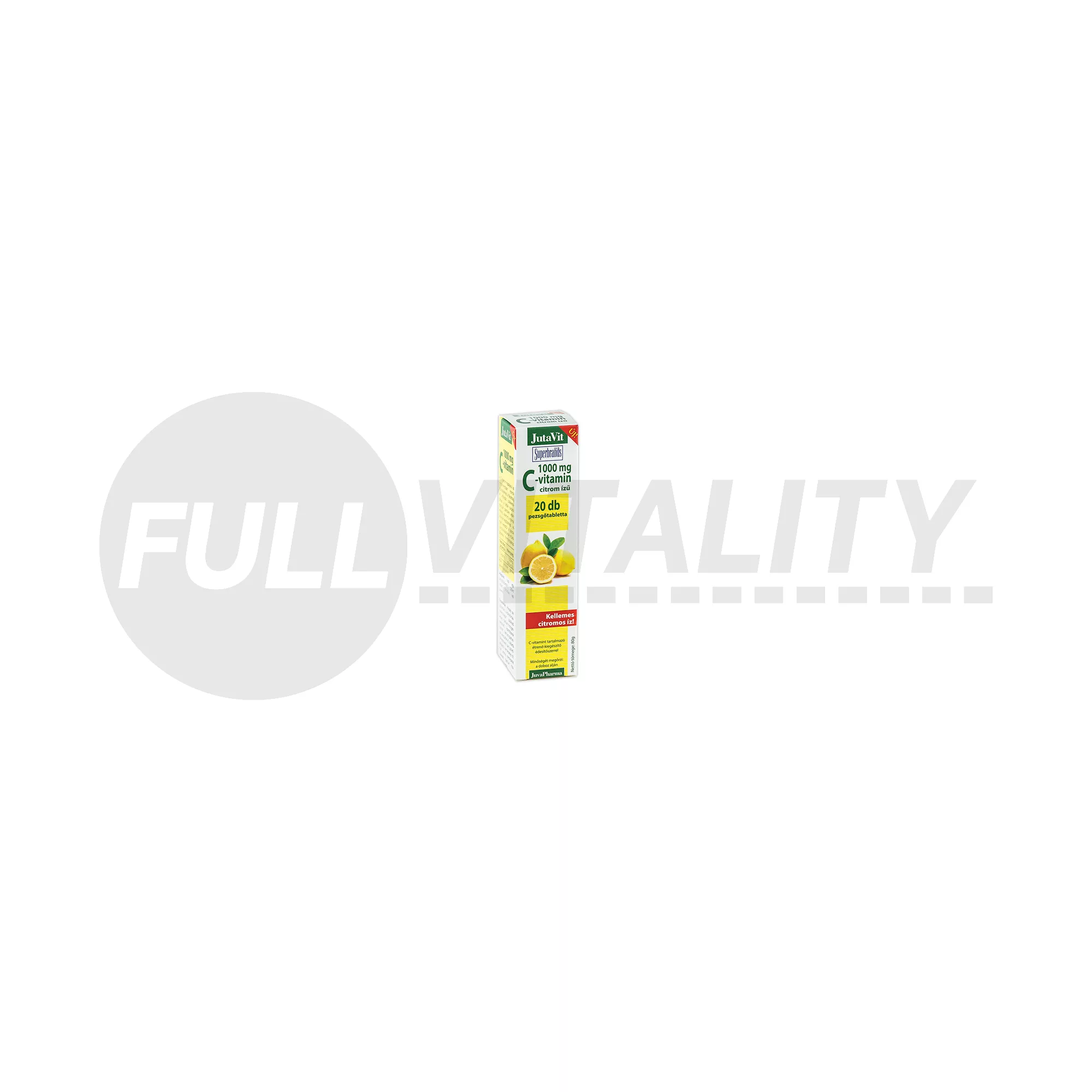 JUTAVIT C-VITAMIN 1000MG CITROM ÍZŰ PEZSGŐTABLETTA 20DB