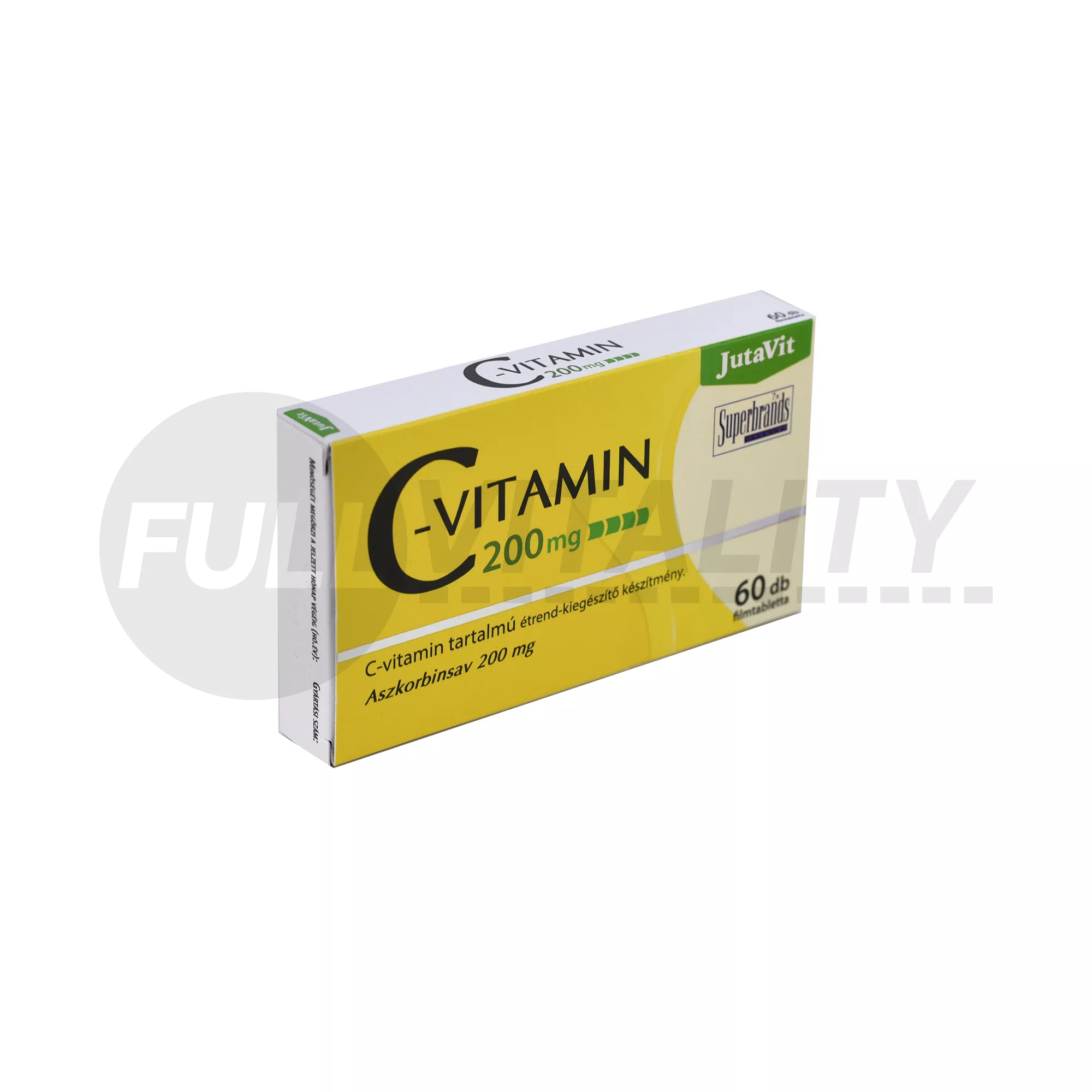 JUTAVIT C-VITAMIN 200MG 60DB