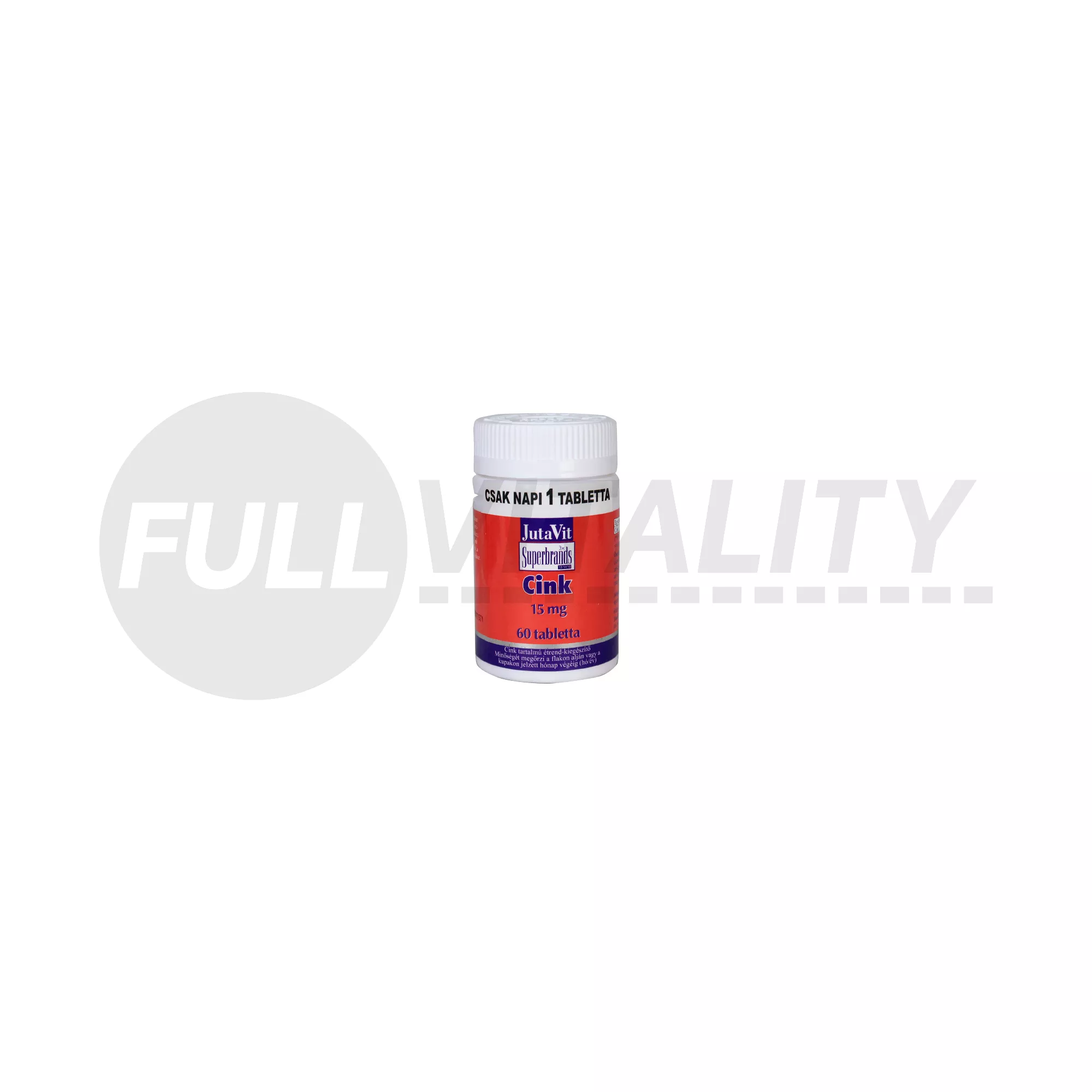 JUTAVIT CINK 15MG TABLETTA 60DB