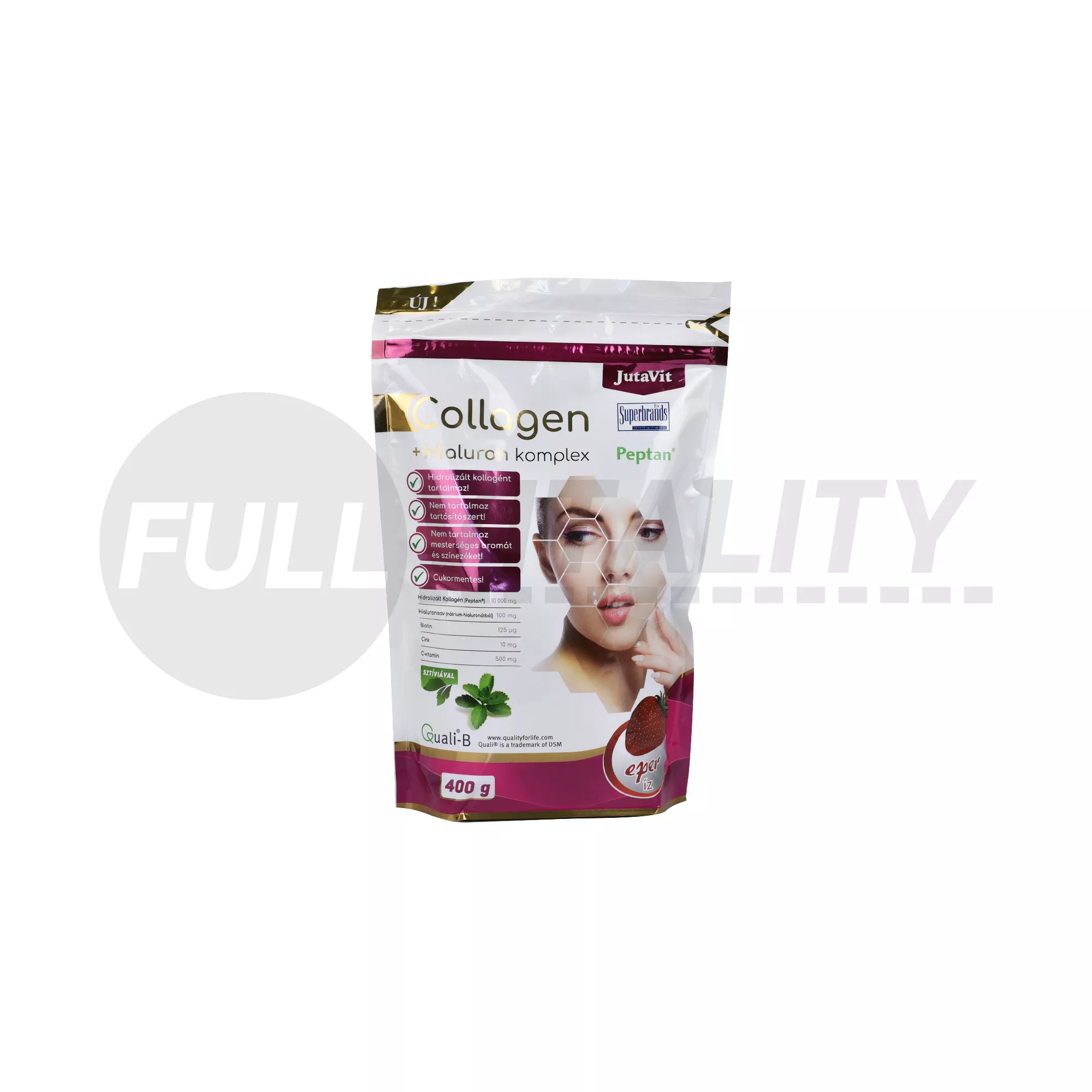 JUTAVIT COLLAGEN+HIALURON KOMPLEX EPER ÍZŰ 400G