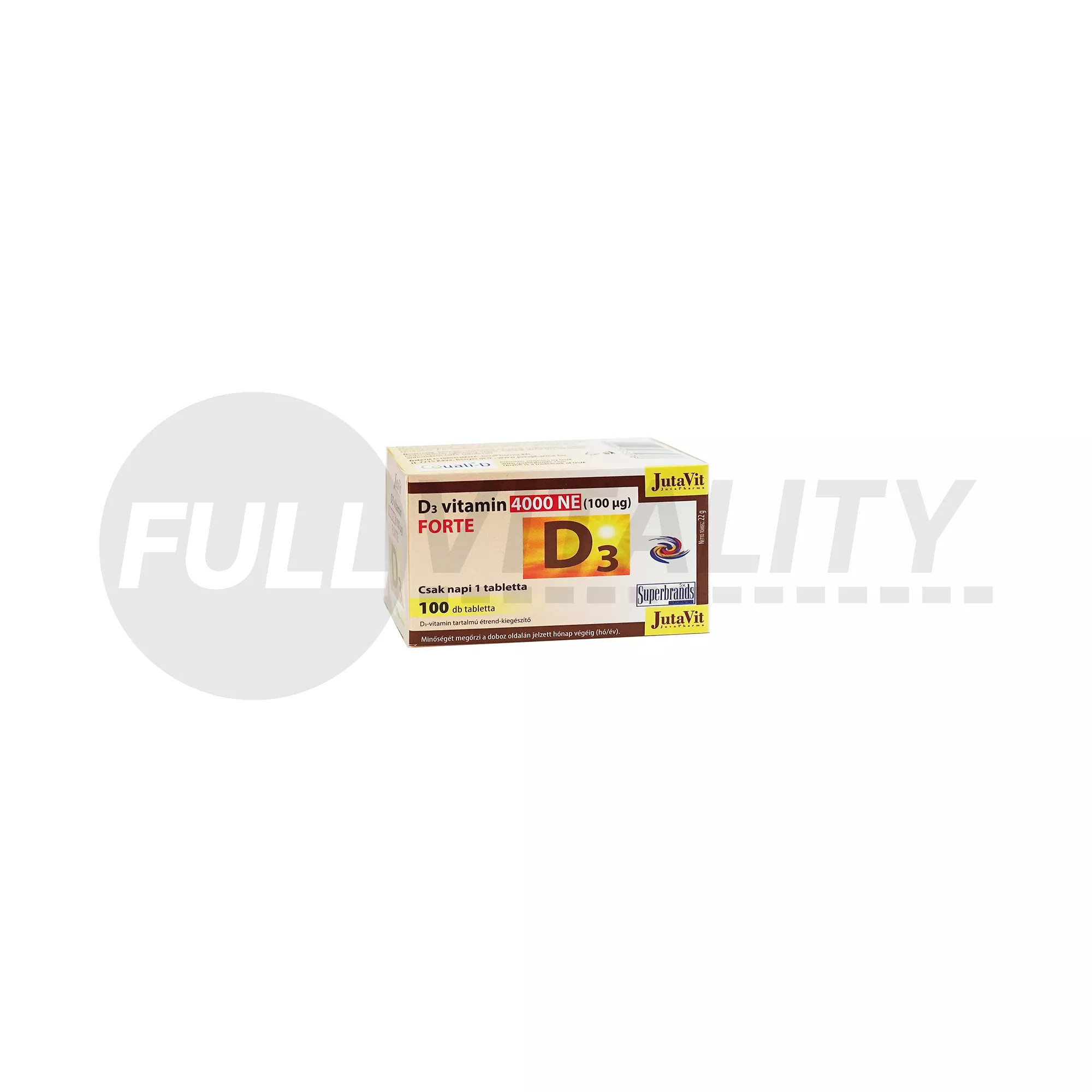 JUTAVIT D3 VITAMIN 4000NE FORTE TABLETTA 100DB