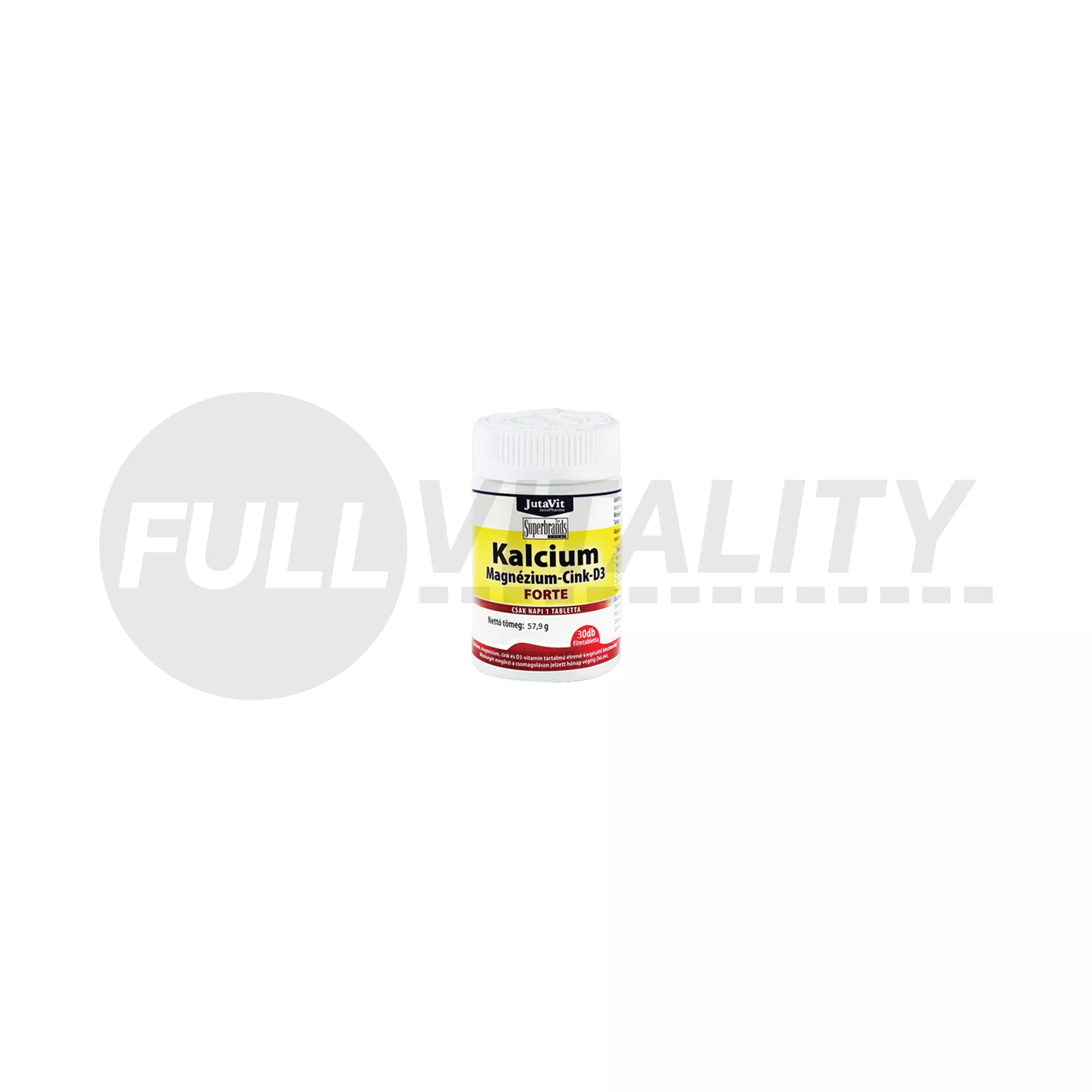 JUTAVIT KÁLCIUM-MAGNÉZIUM-CINK FORTE TABLETTA 30DB