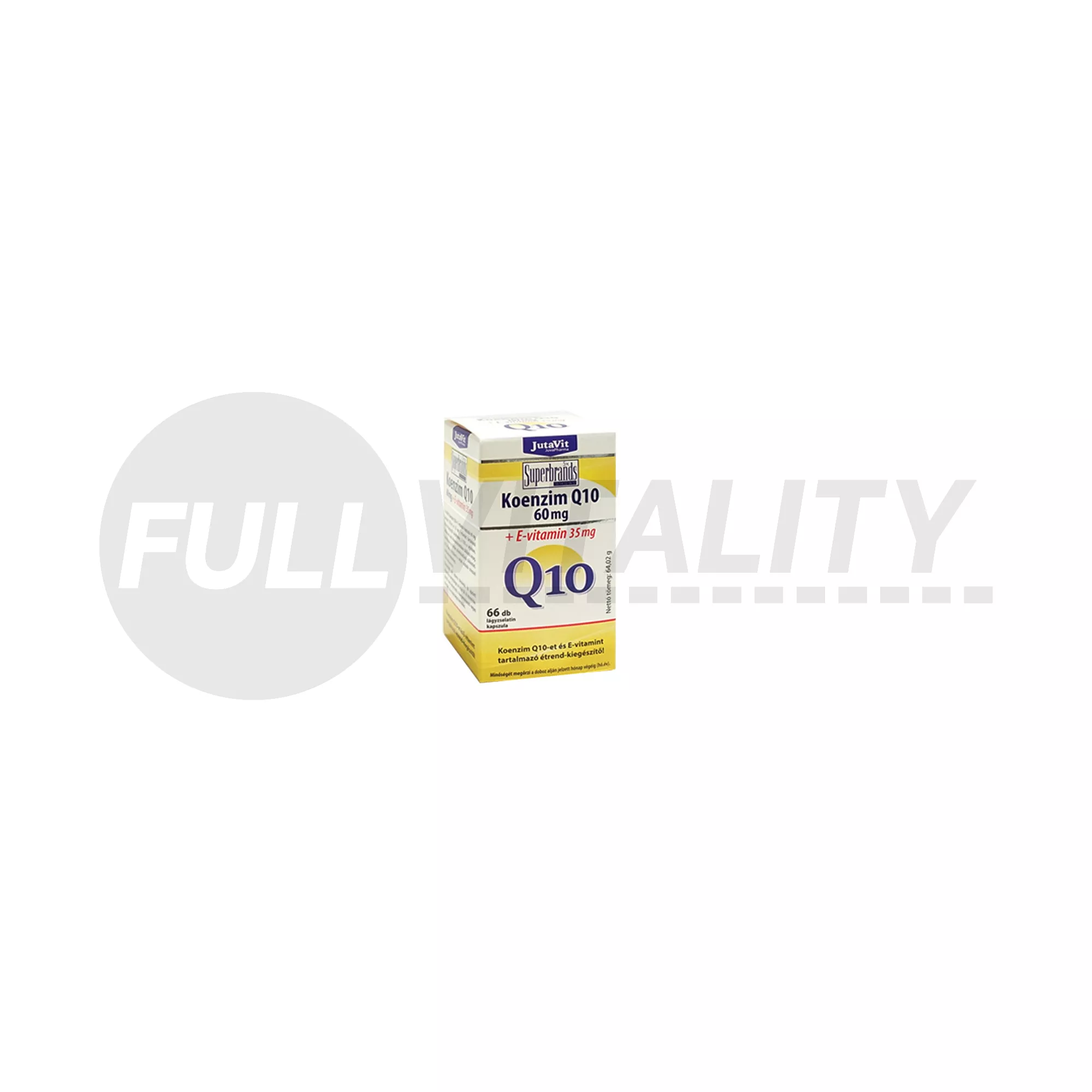JUTAVIT KOENZIM Q10+E-VITAMIN KAPSZULA 66DB