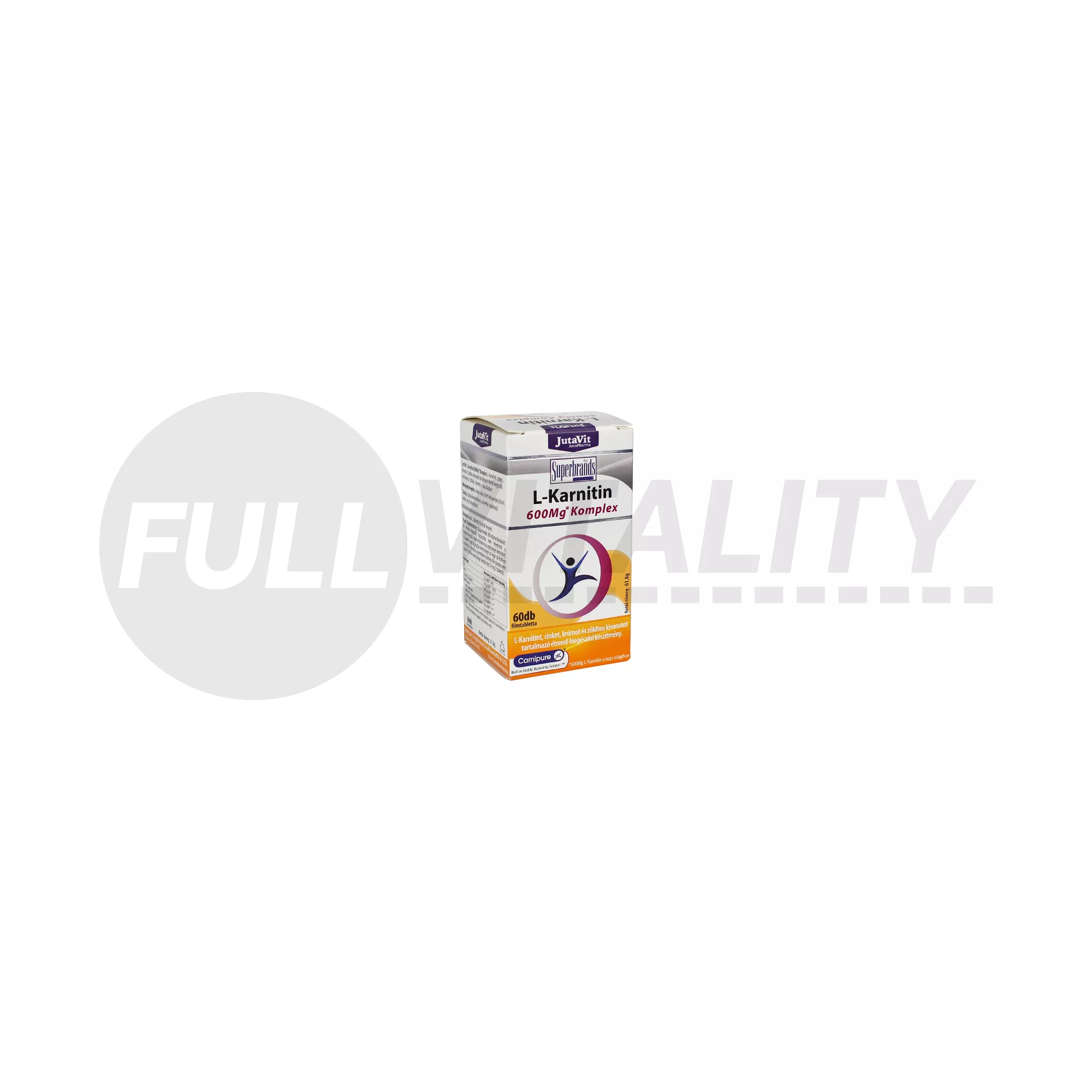 JUTAVIT L-KARNITIN 600MG KOMPLEX 60DB
