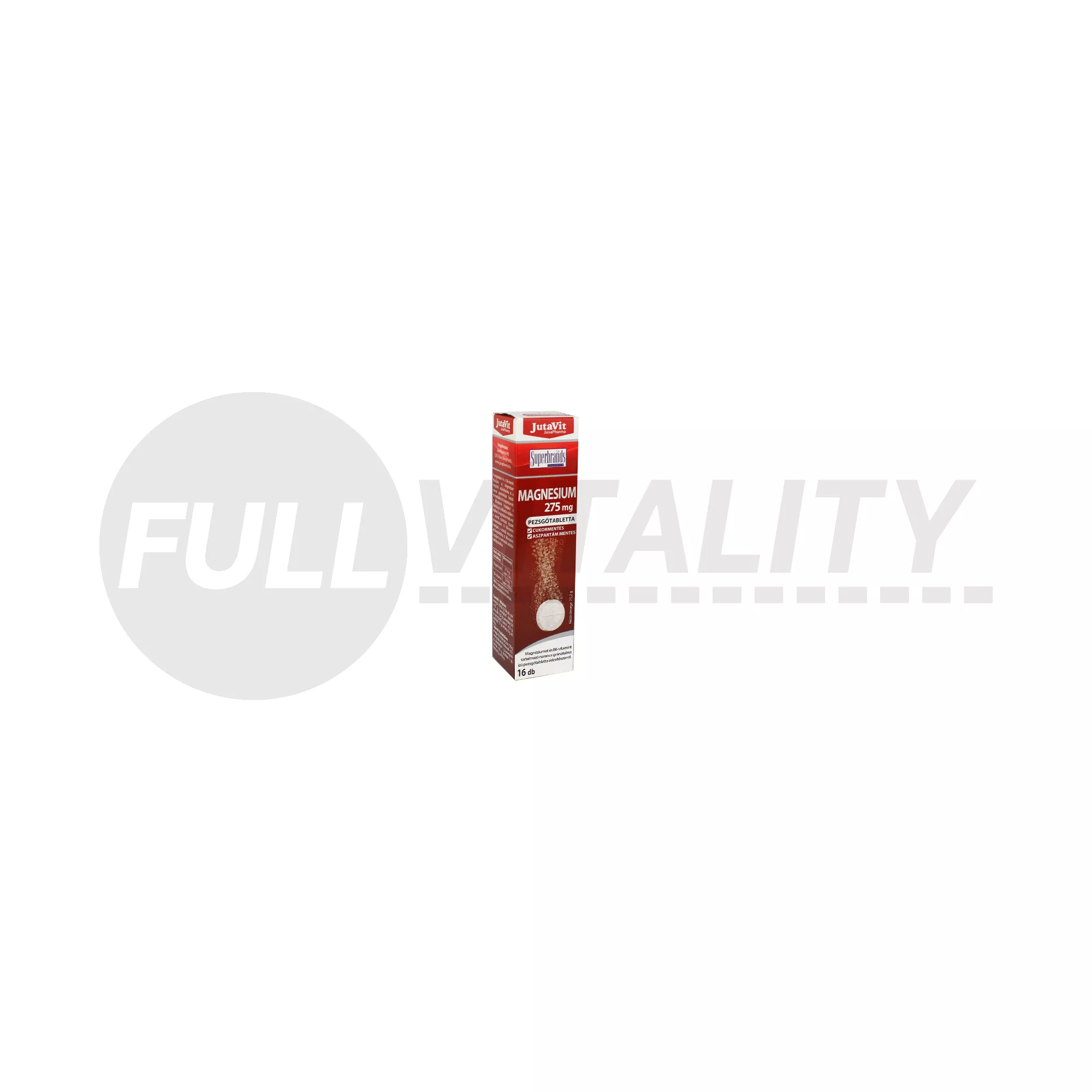 JUTAVIT MAGNÉZIUM 275MG PEZSGŐTABLETTA 18DB
