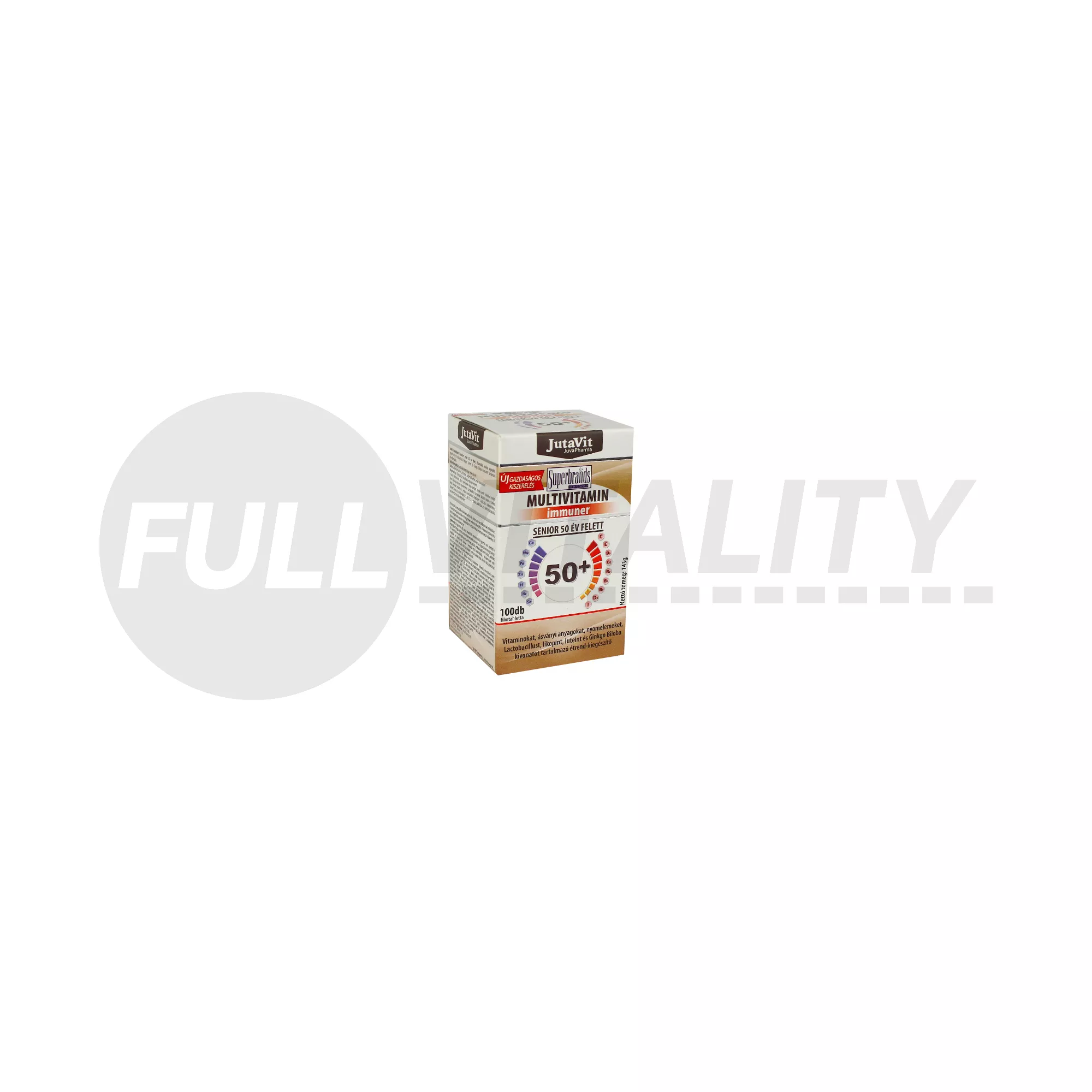 JUTAVIT MULTIVITAMIN 50+ 100DB