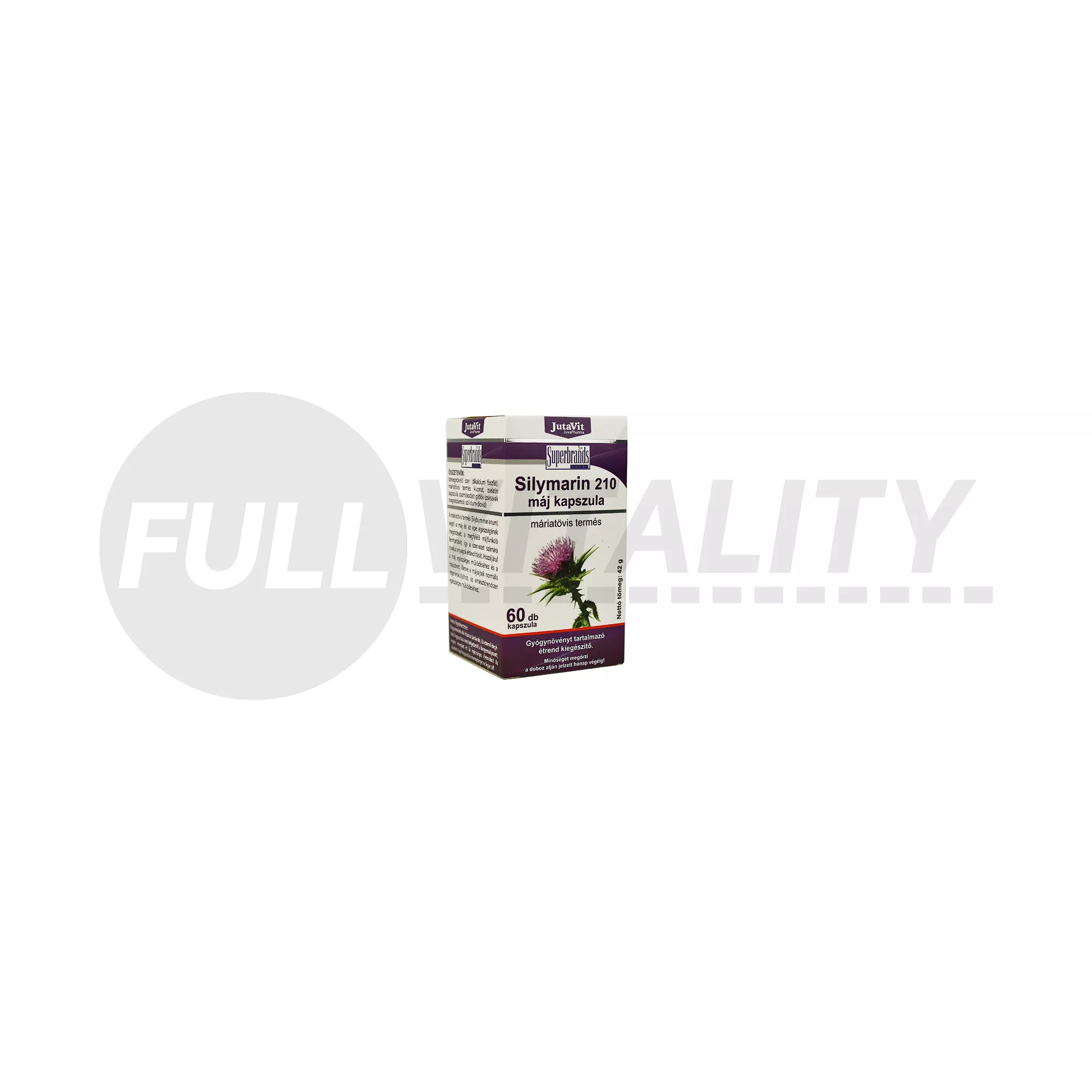 JUTAVIT SILYMARIN 210 MÁJ KAPSZULA 60DB