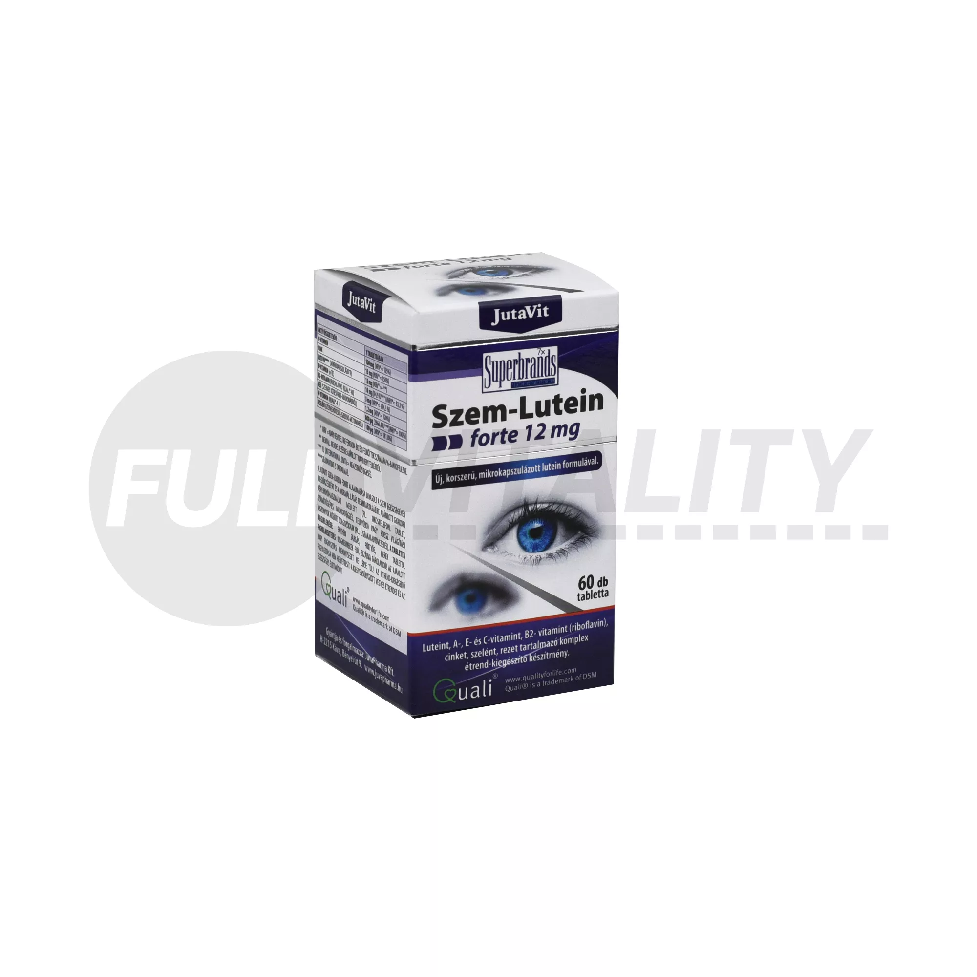 JUTAVIT SZEM-LUTEIN FORTE 12MG 60DB