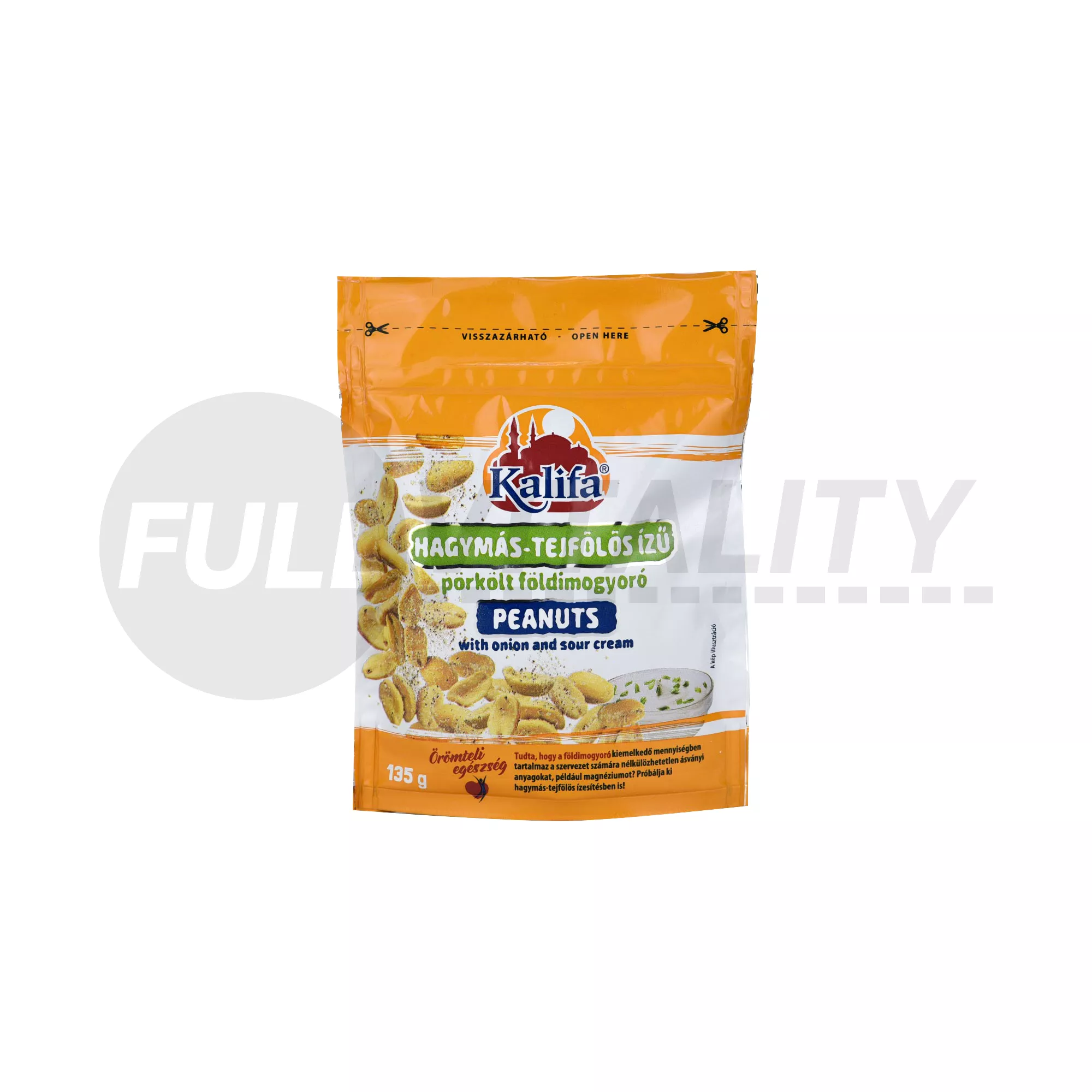 KALIFA FÖLDIMOGYORÓ HAGYMÁS-TEJFÖLÖS 135G