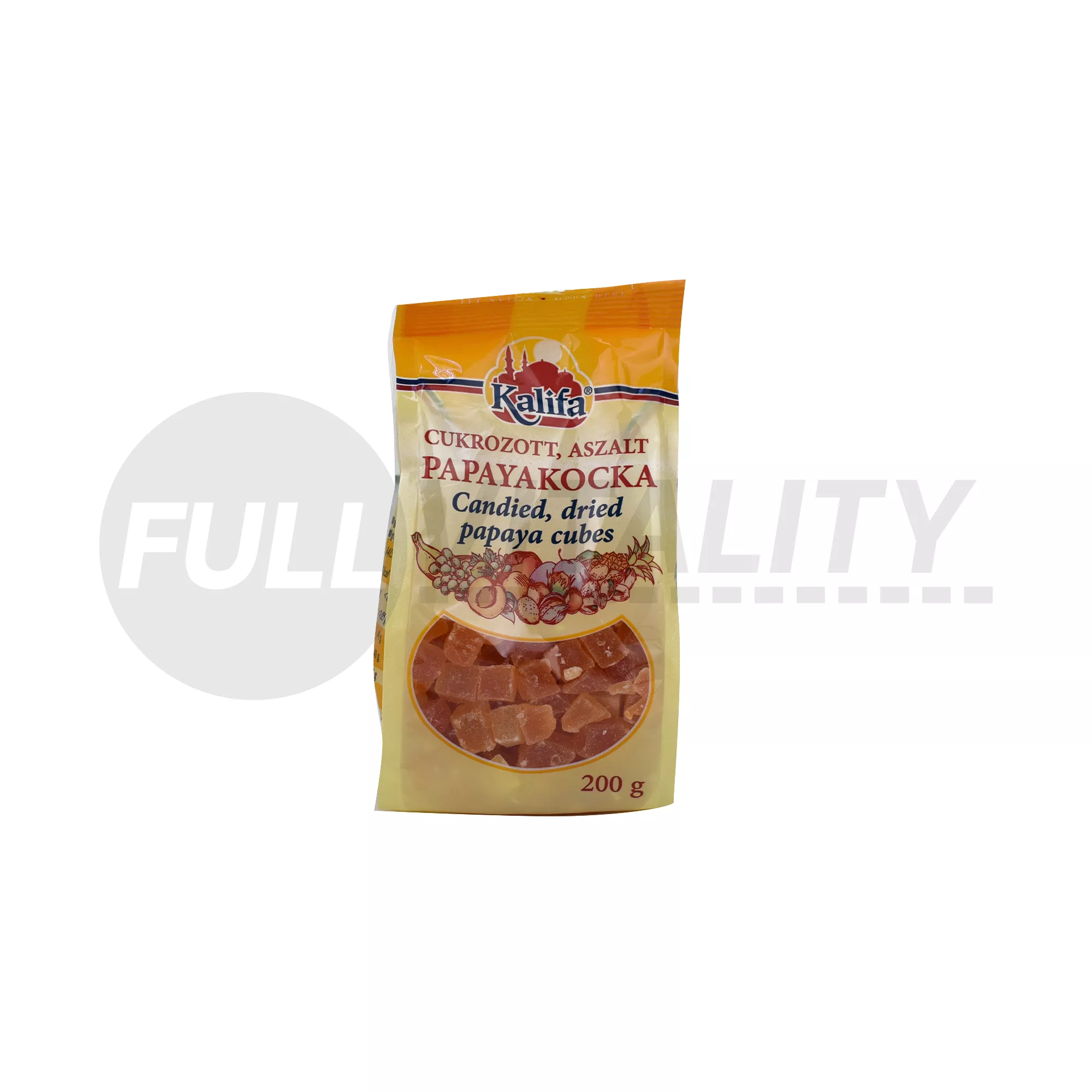 KALIFA PAPAYA KOCKA ASZALT 200G