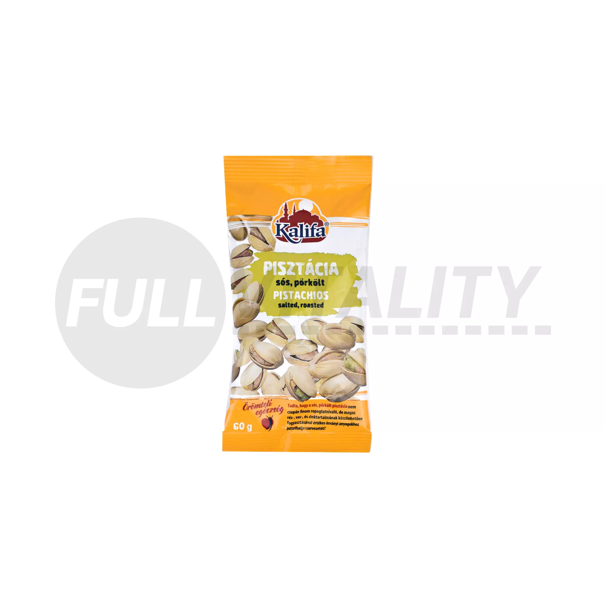 KALIFA PISZTÁCIA SÓS PÖRKÖLT 60G