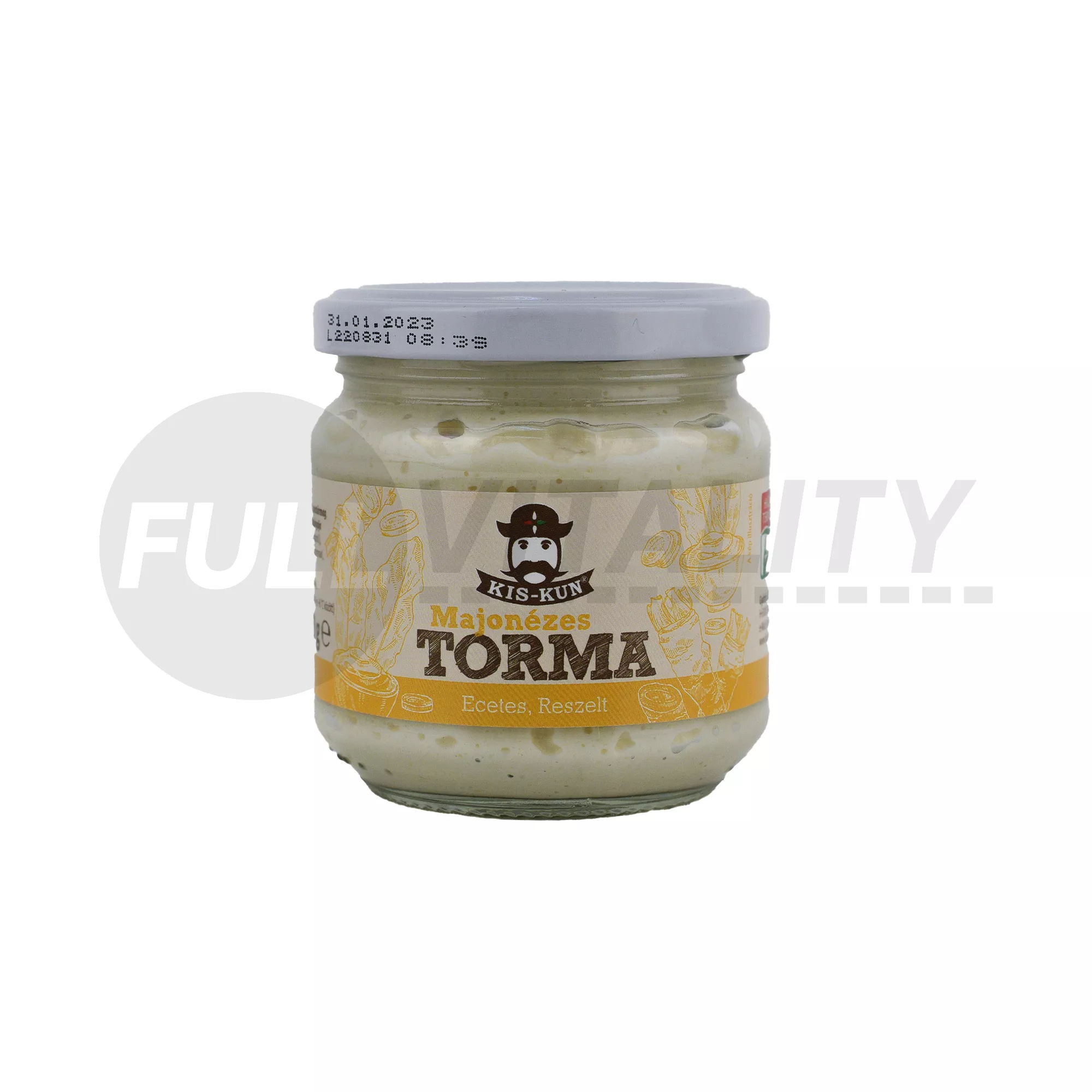 KIS-KUN MAJONÉZES TORMA, ECETES, RESZELT 190G