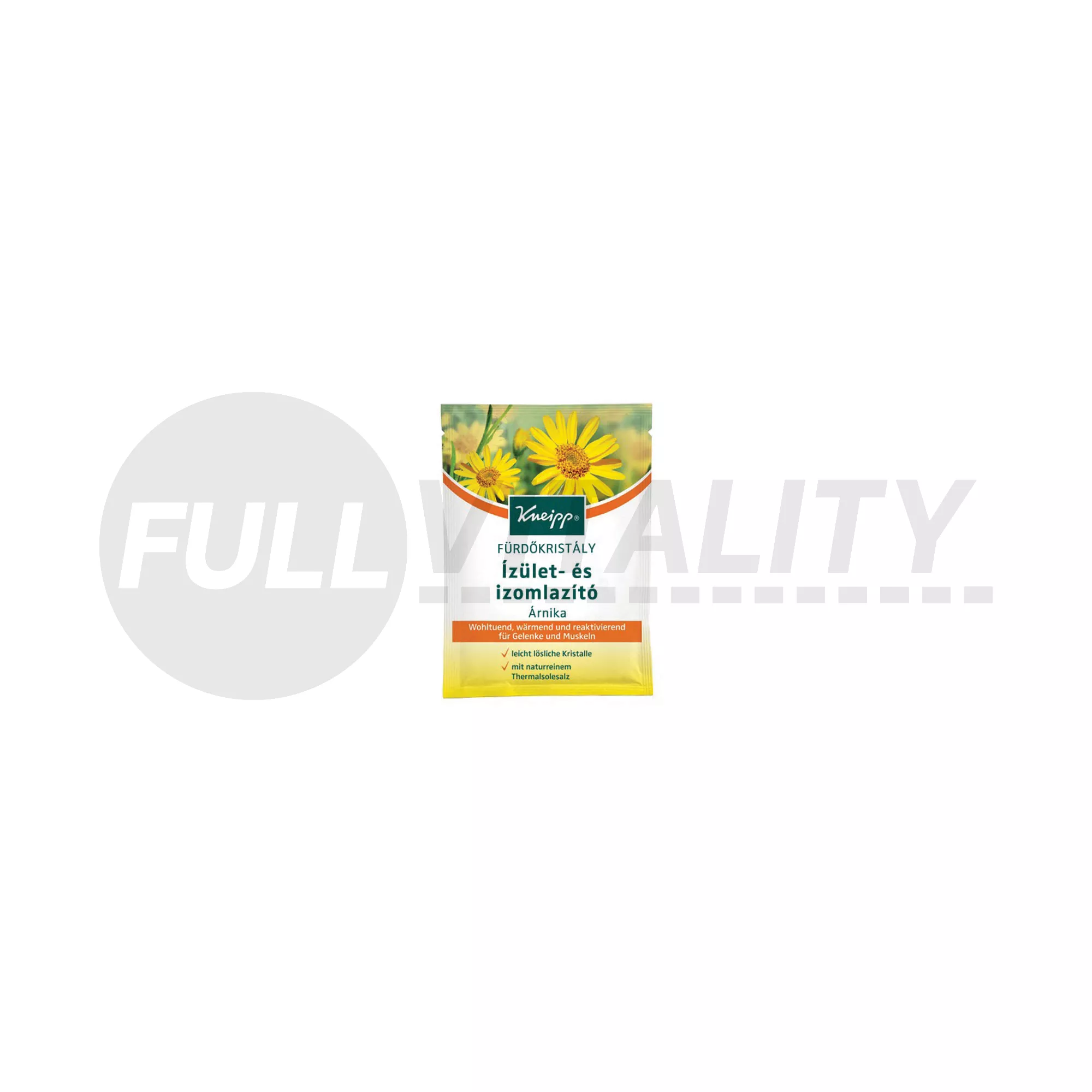 KNEIPP ÍZÜLET-ÉS IZOMLAZÍTÓ FÜRDŐKRISTÁLY ÁRNIKA 60G