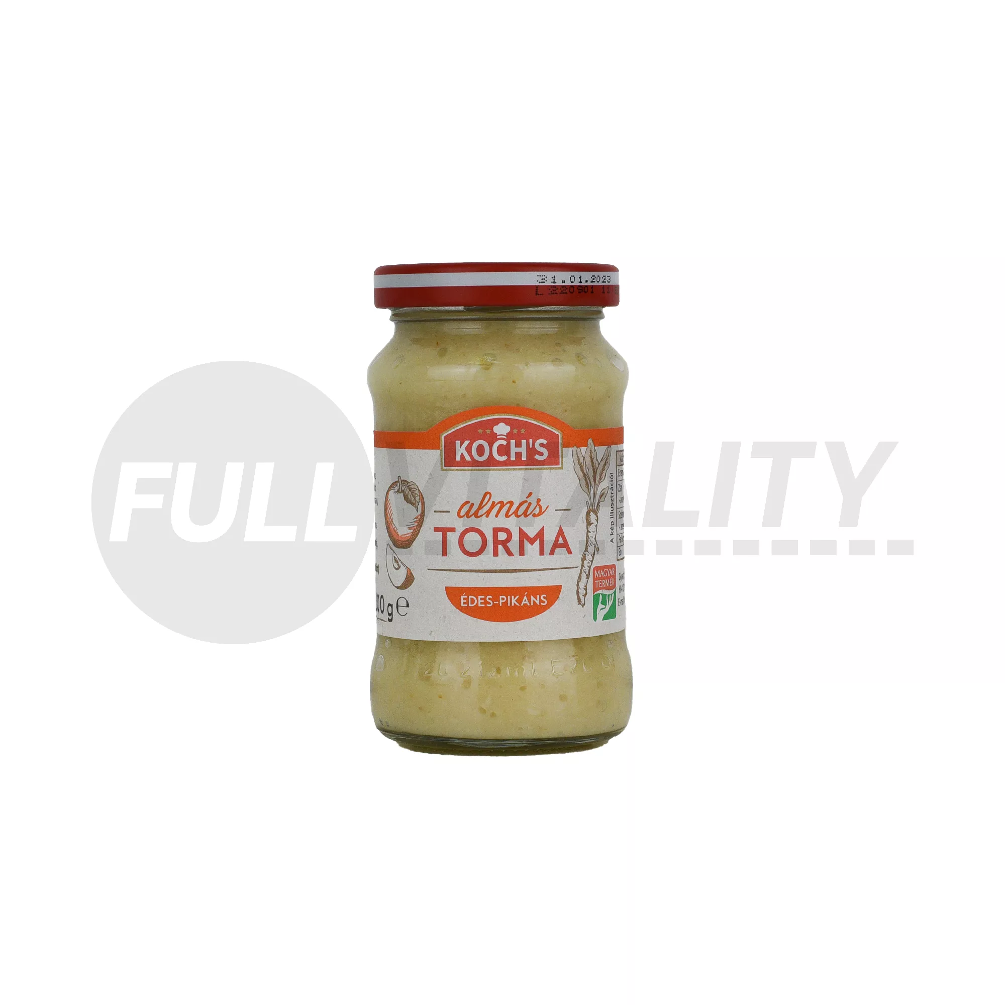 KOCHS ALMÁS TORMA ÉDES-PIKÁNS 200G