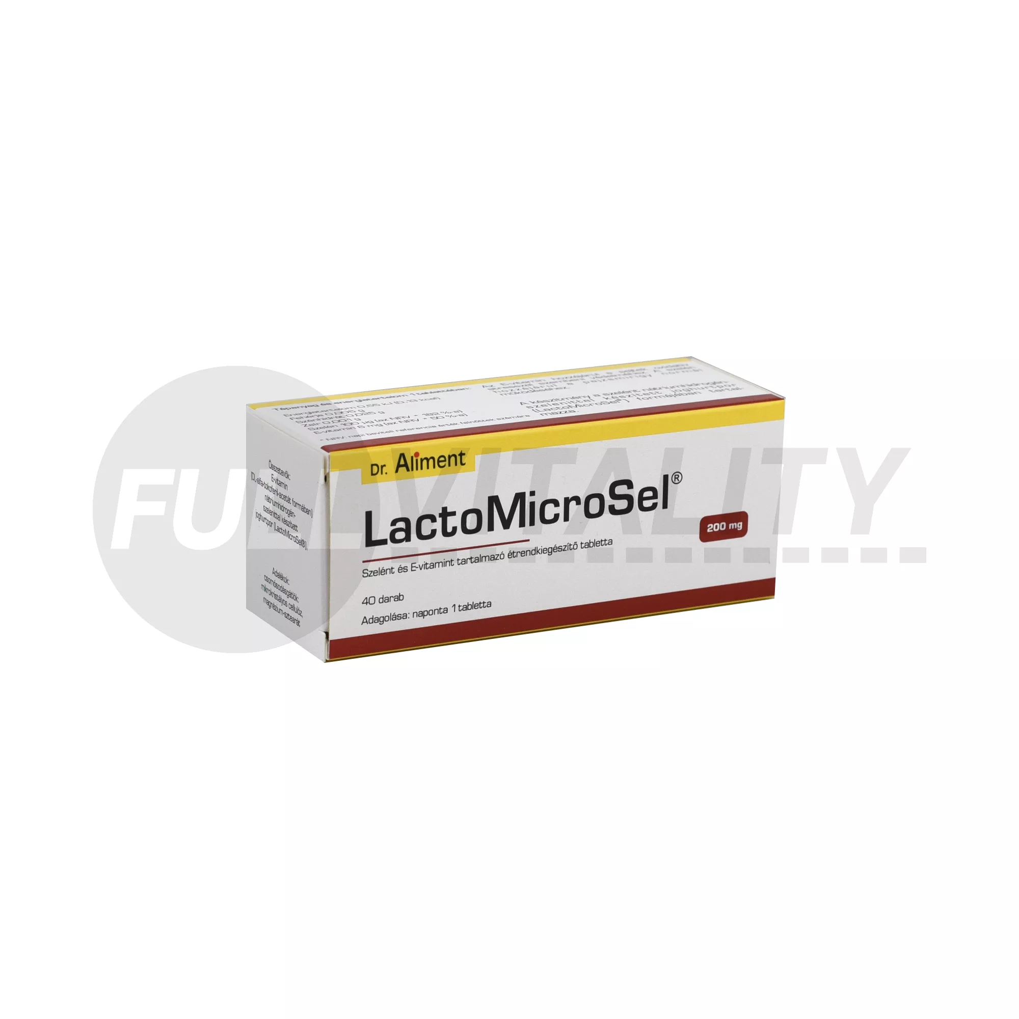 LACTOMICROSEL 200MG TABLETTA 40DB