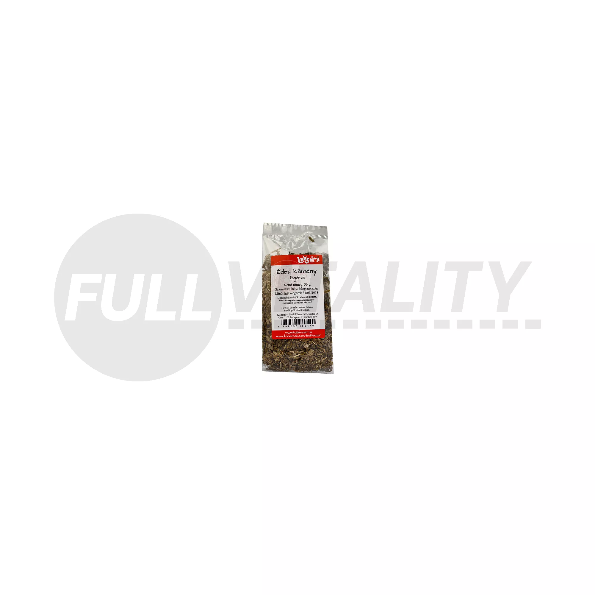 LAKSHMY ÉDESKÖMÉNY EGÉSZ 30G /TOLDI/