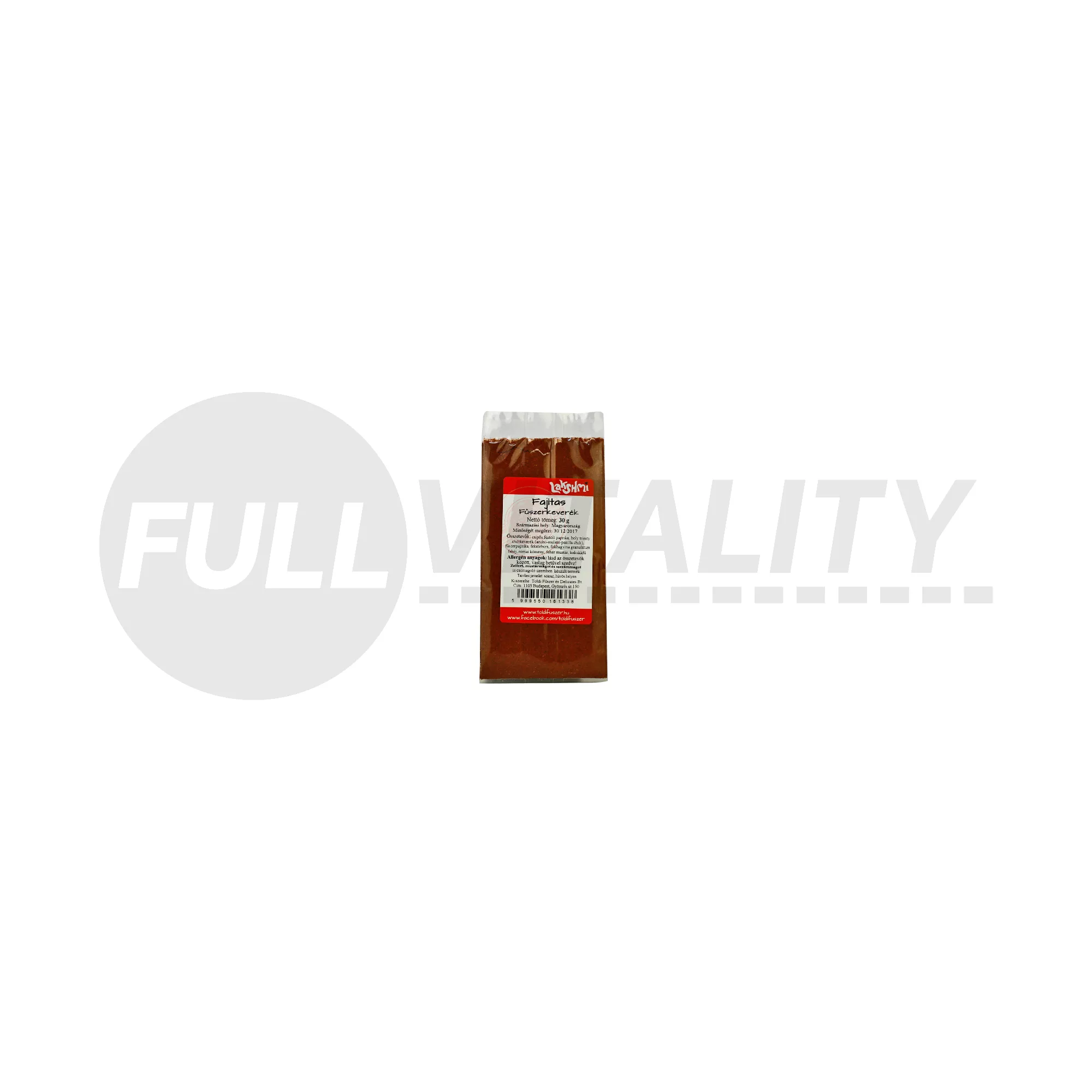 LAKSHMY FAJITAS FŰSZERKEVERÉK 30G /TOLDI/