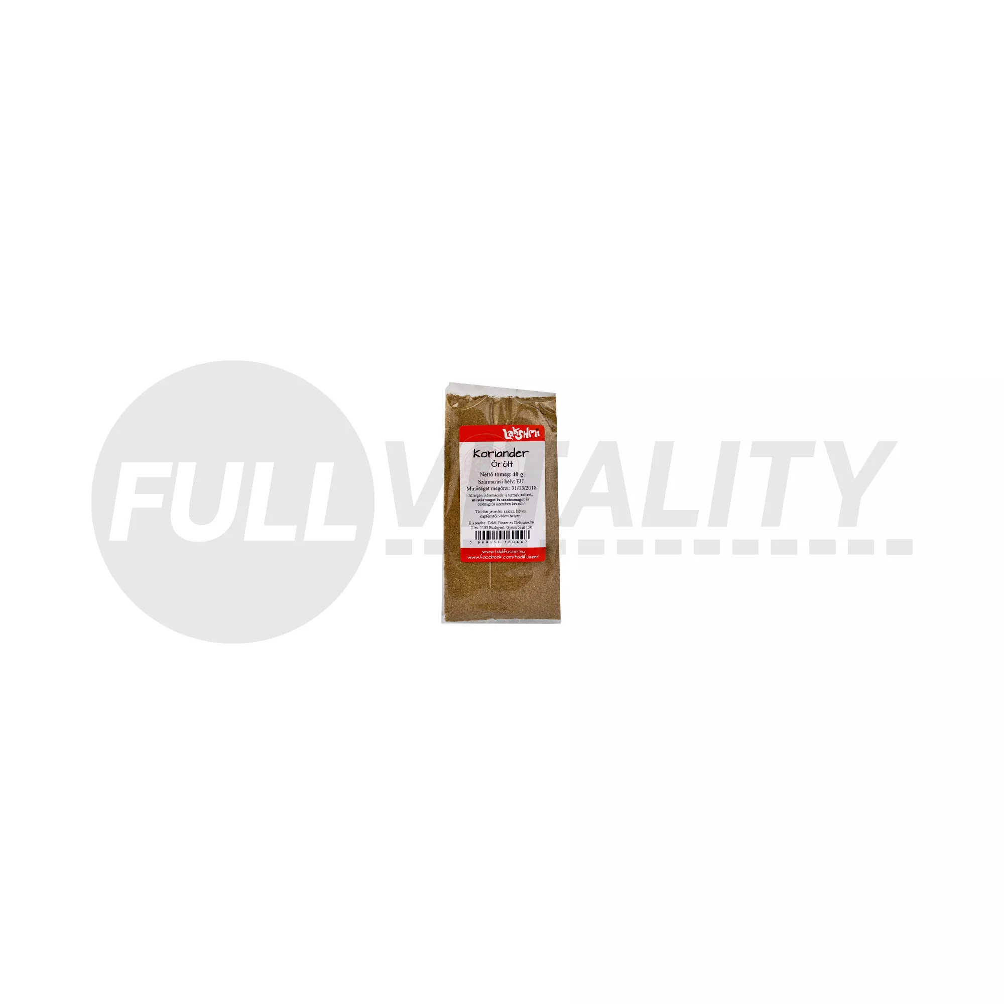 LAKSHMY KORIANDER ŐRÖLT 40G /TOLDI/