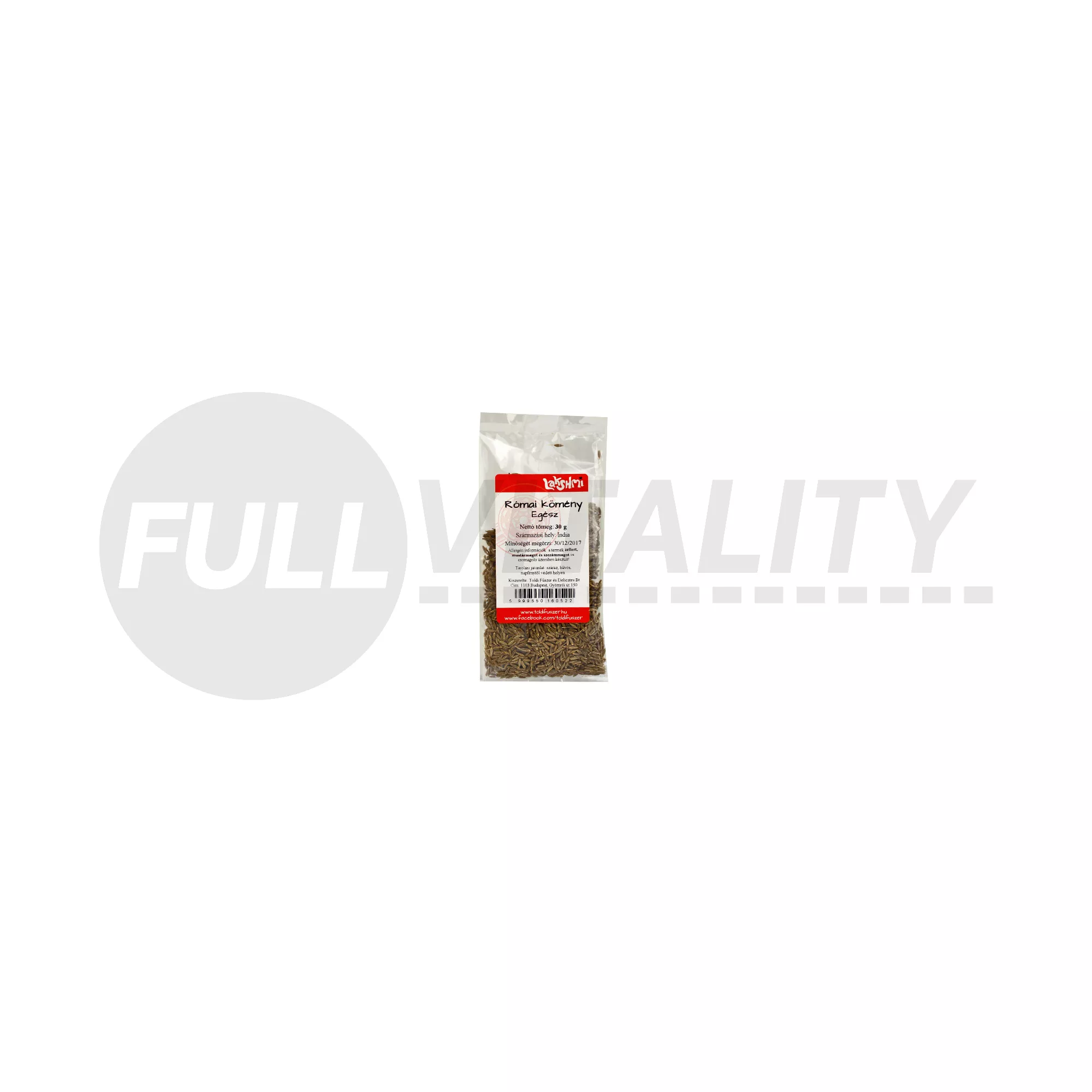 LAKSHMY RÓMAI KÖMÉNY EGÉSZ 30G /TOLDI/