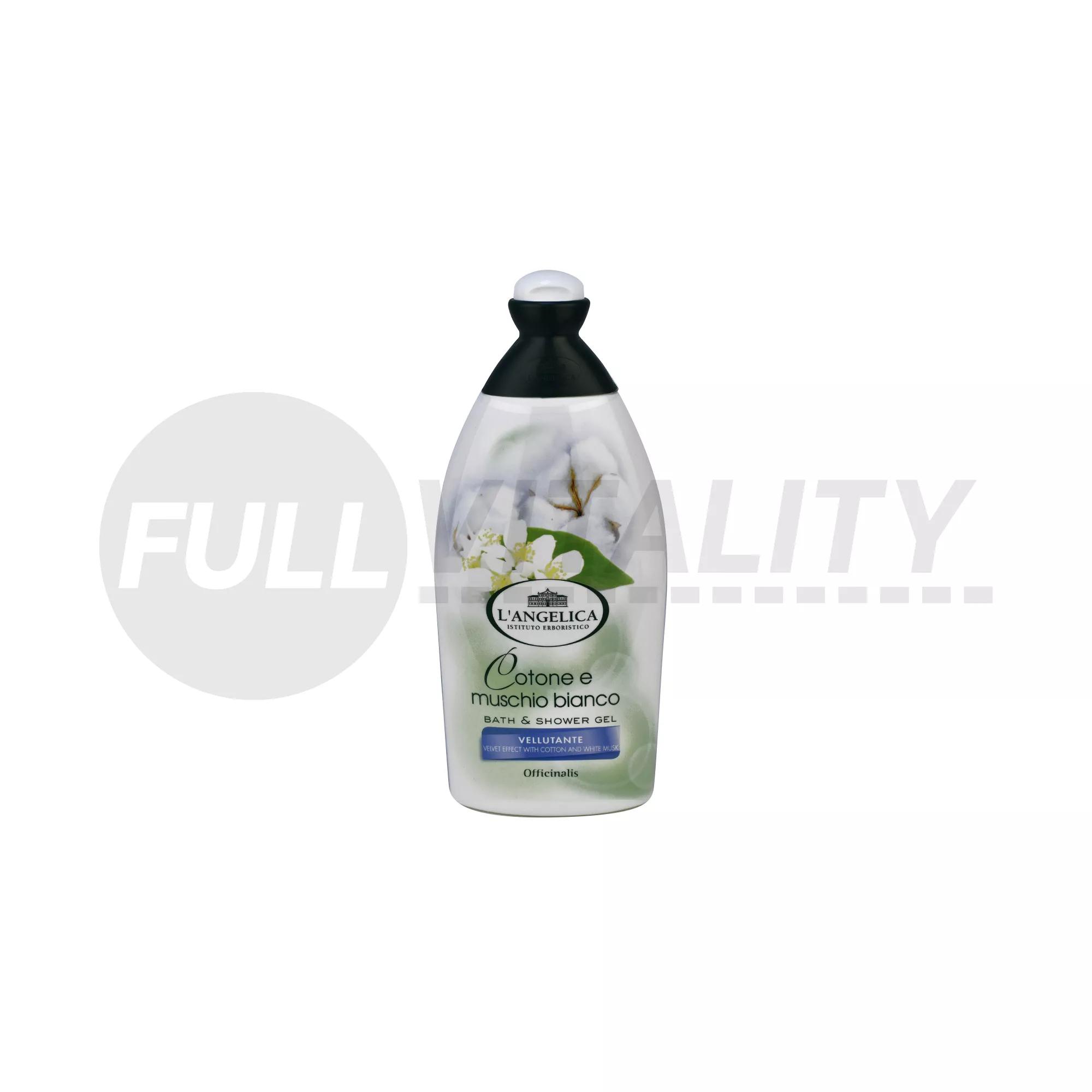 LANGELICA OFFICINALIS HAB-TUSFÜRDŐ GYAPOT-WHITE MUSK 500ML